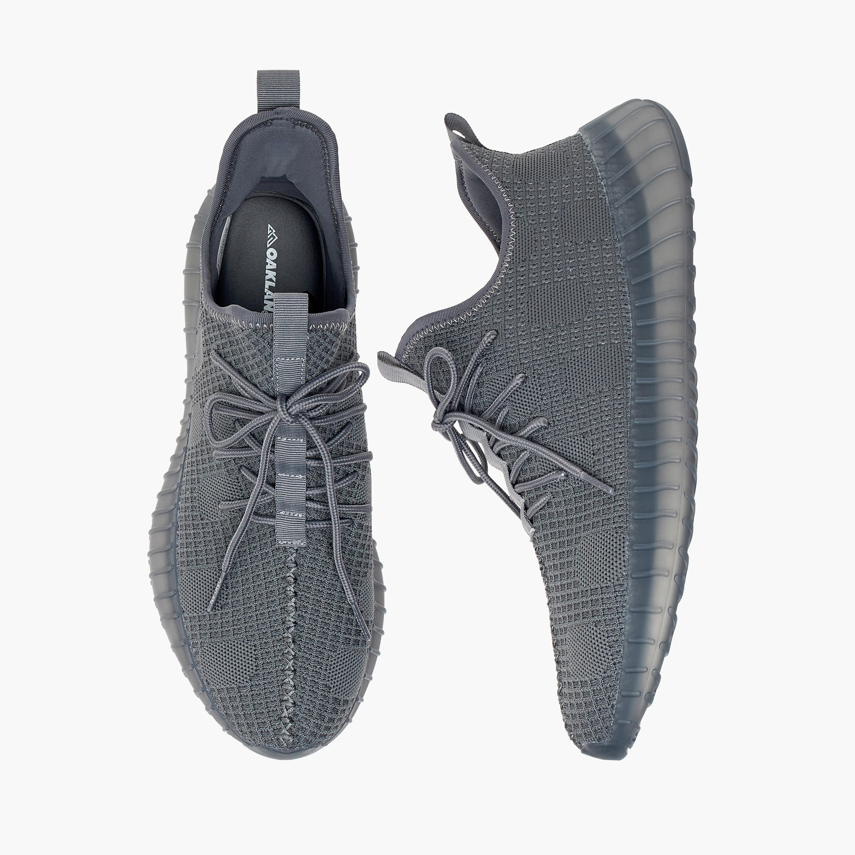 حذاء رياضي بارز الملمس برباط إغلاق من أوكلان من شو إكسبريس-sports-men-shoes-image-11