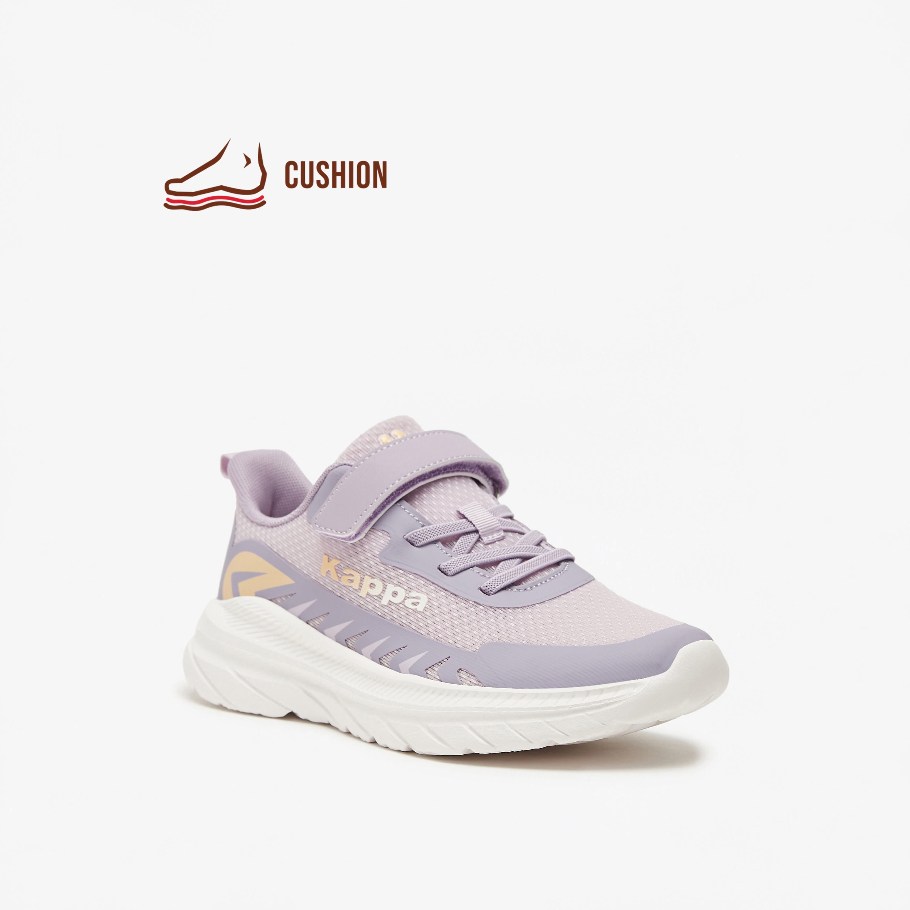 Kappa Girls Colourblock Hook & Loop Walking Shoes-girls-shoes-sneakers-image-6