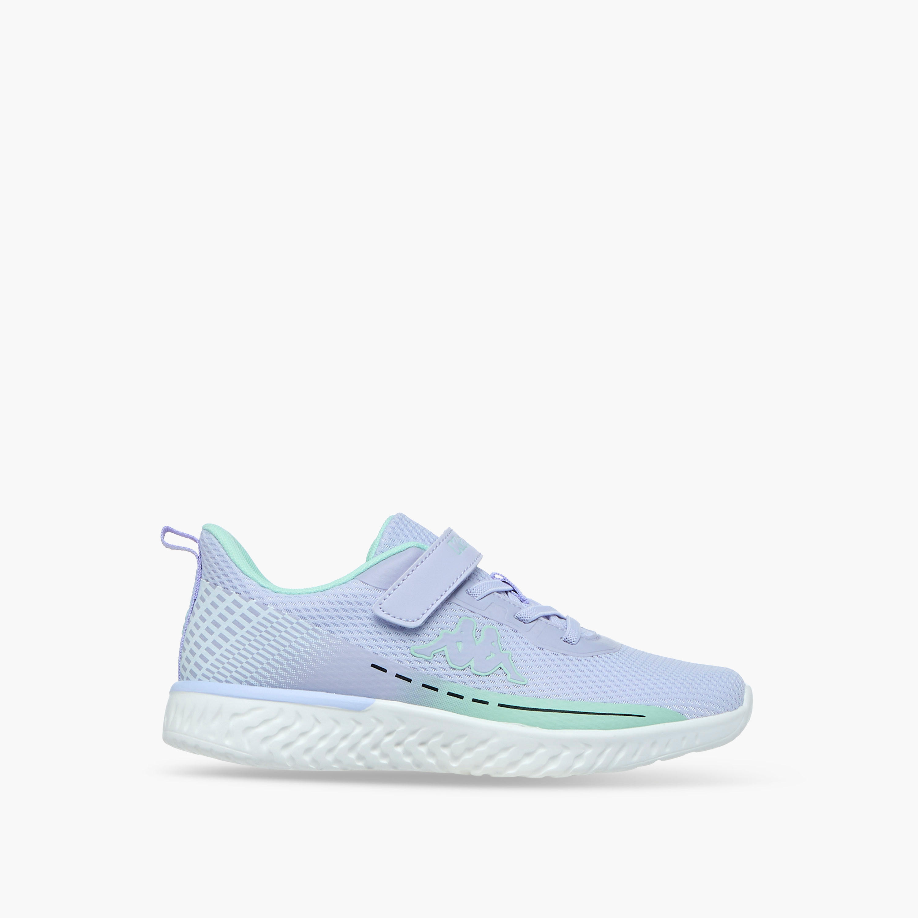 Kappa Girls Panelled Hook & Loop Breathable Walking Shoes-girls-shoes-sports-image-3