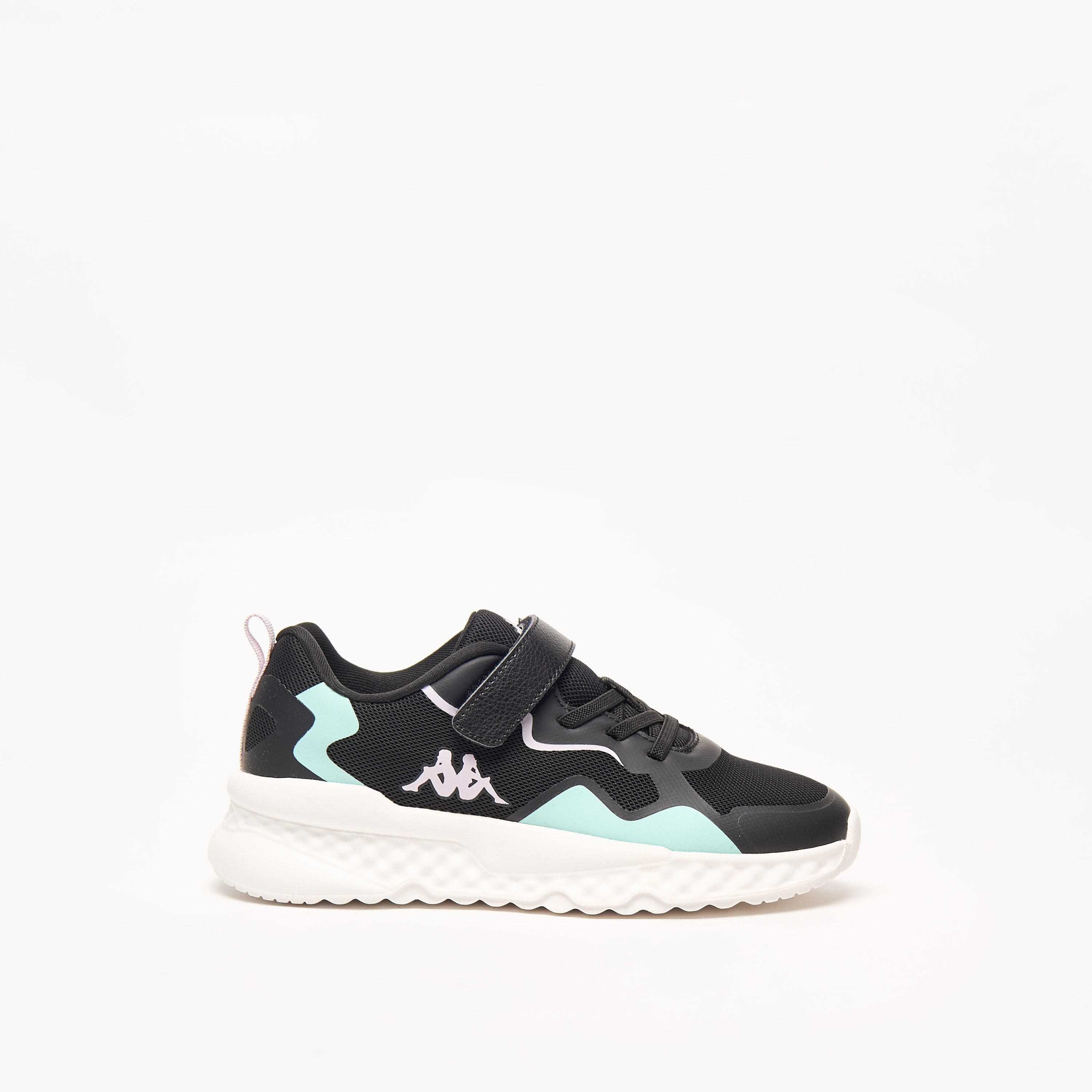 Kappa Girls' Logo Detail Sports Shoes with Hook and Loop Closure-girls-shoes-sports-image-3