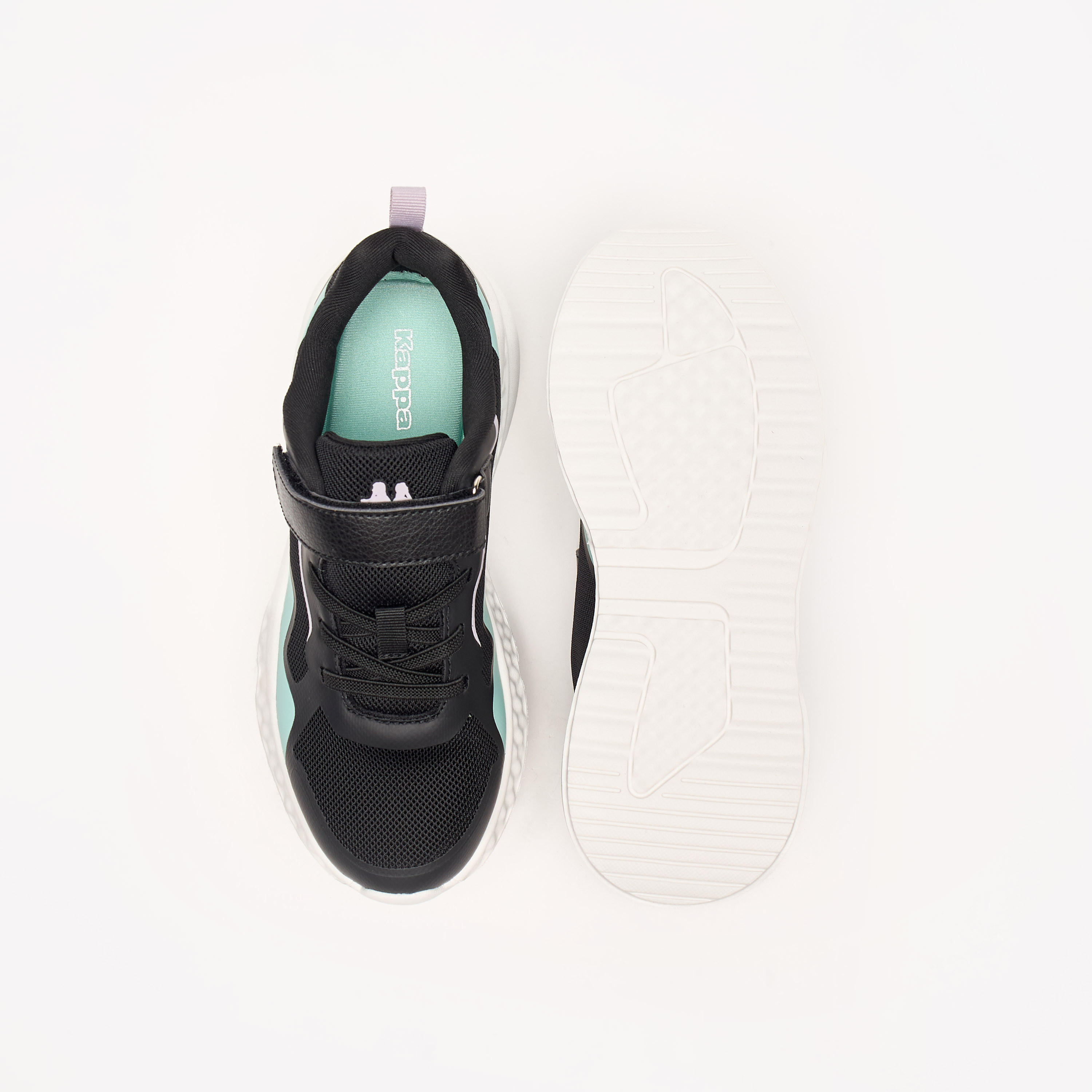 Kappa Girls' Logo Detail Sports Shoes with Hook and Loop Closure-girls-shoes-sports-image-4