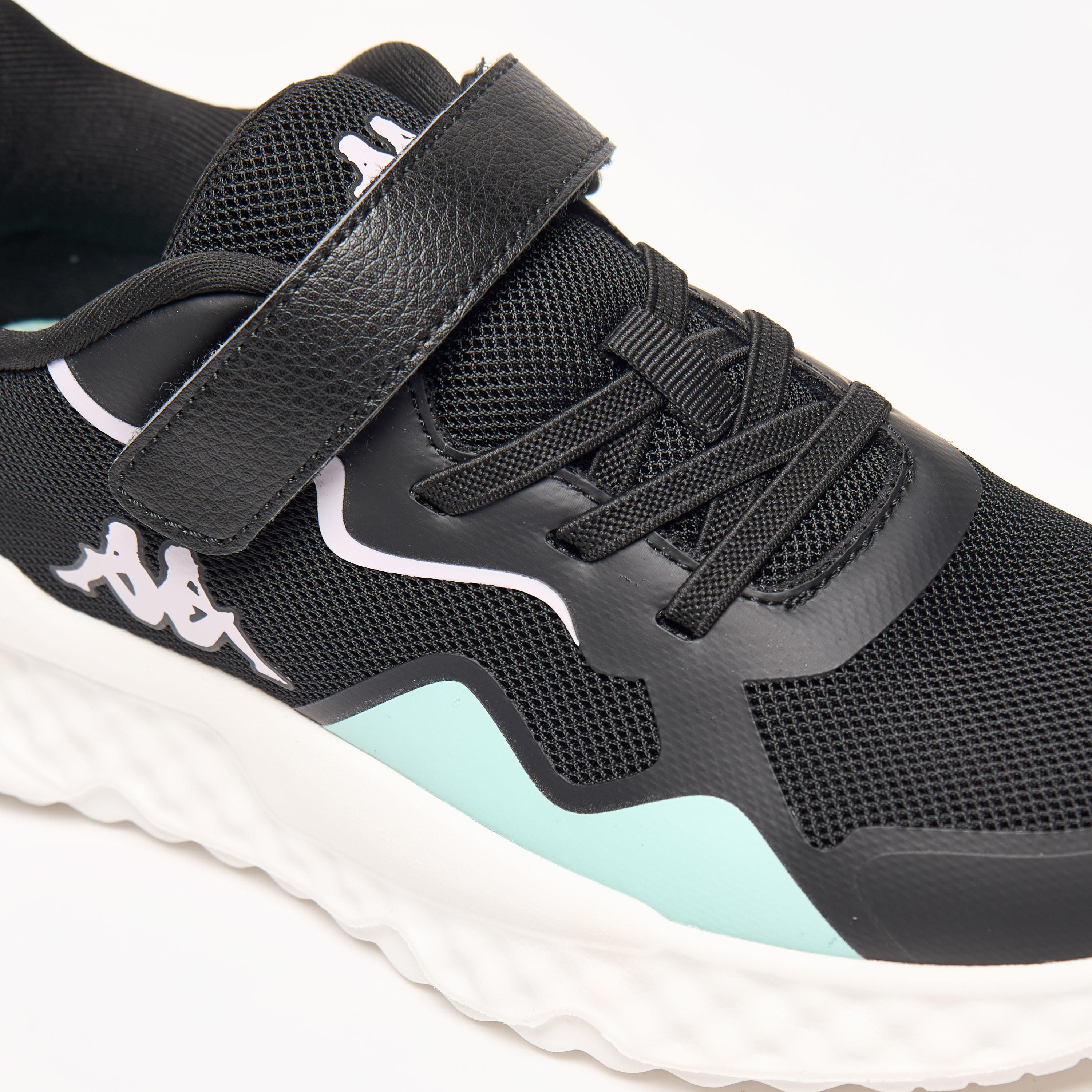 Kappa Girls' Logo Detail Sports Shoes with Hook and Loop Closure-girls-shoes-sports-image-5