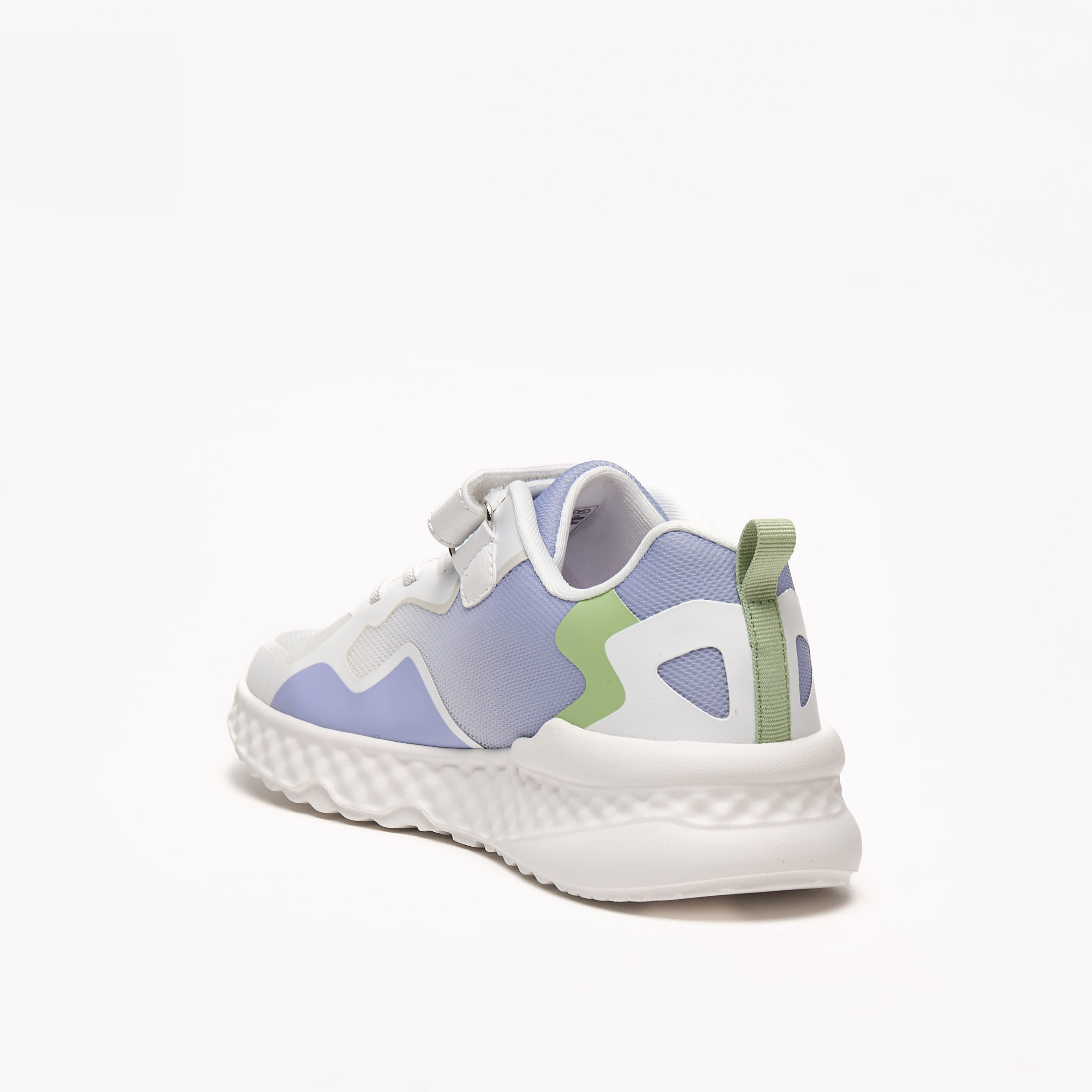 Kappa Girls' Logo Detail Sports Shoes with Hook and Loop Closure-girls-shoes-sports-image-2