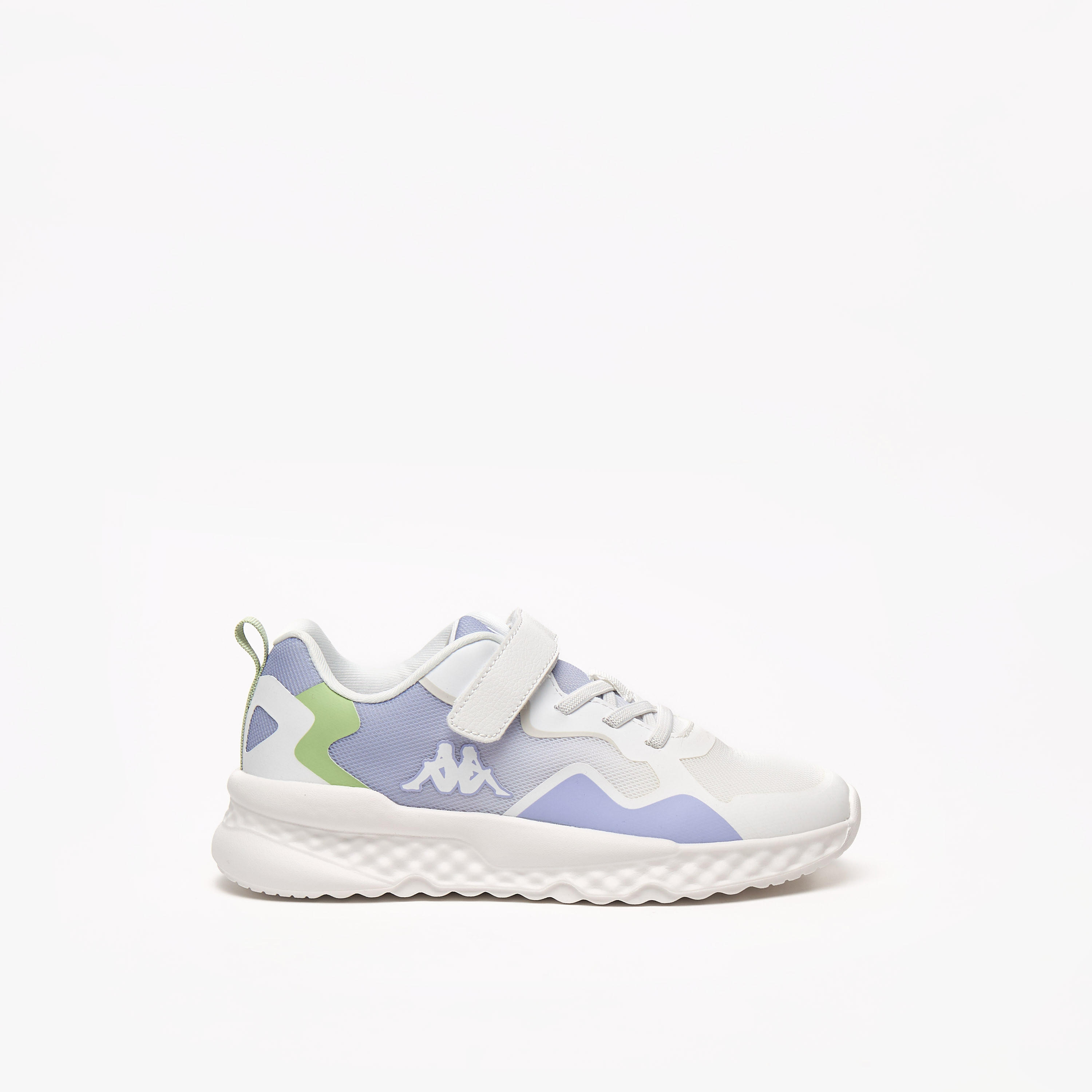 Kappa Girls' Logo Detail Sports Shoes with Hook and Loop Closure-girls-shoes-sports-image-3