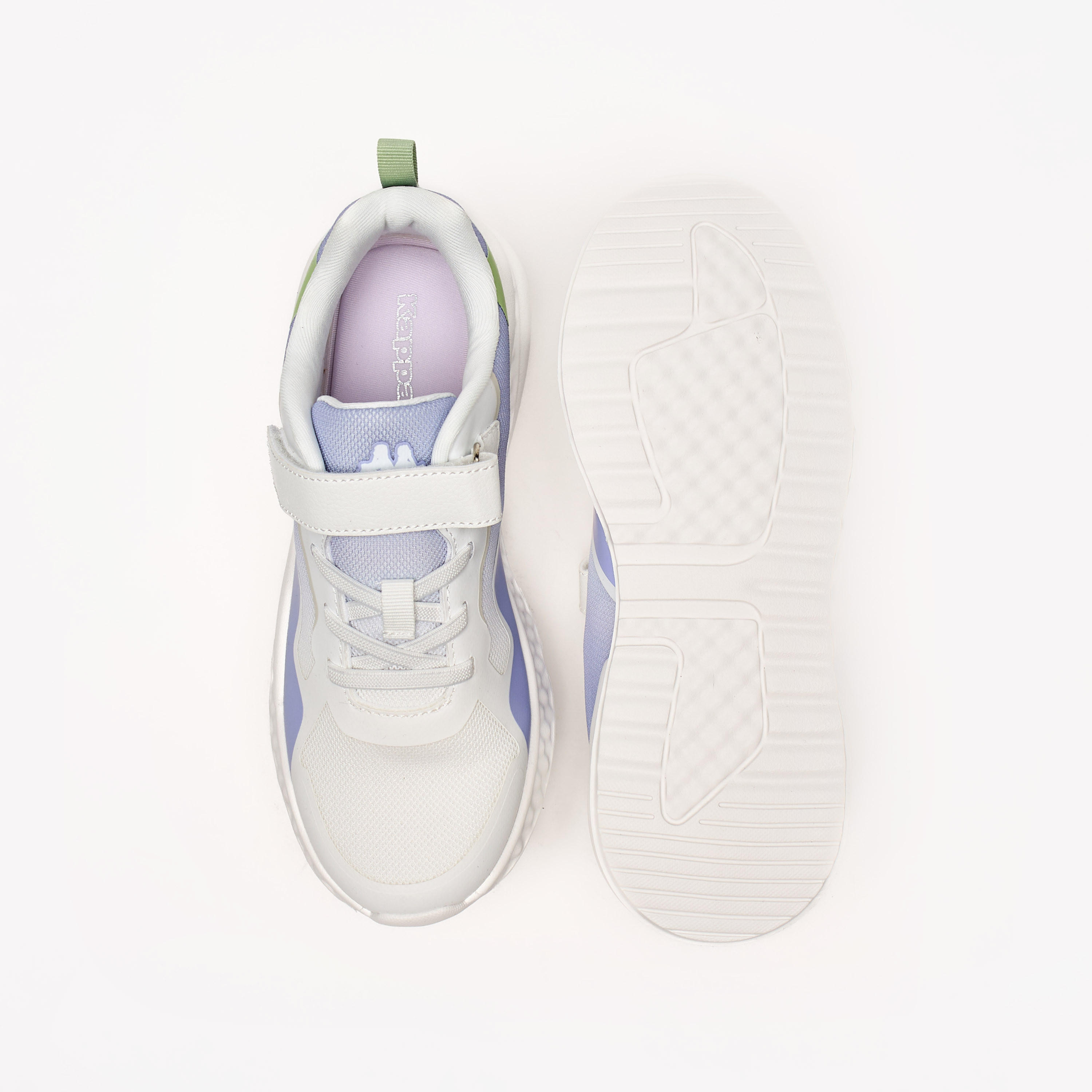 Kappa Girls' Logo Detail Sports Shoes with Hook and Loop Closure-girls-shoes-sports-image-4
