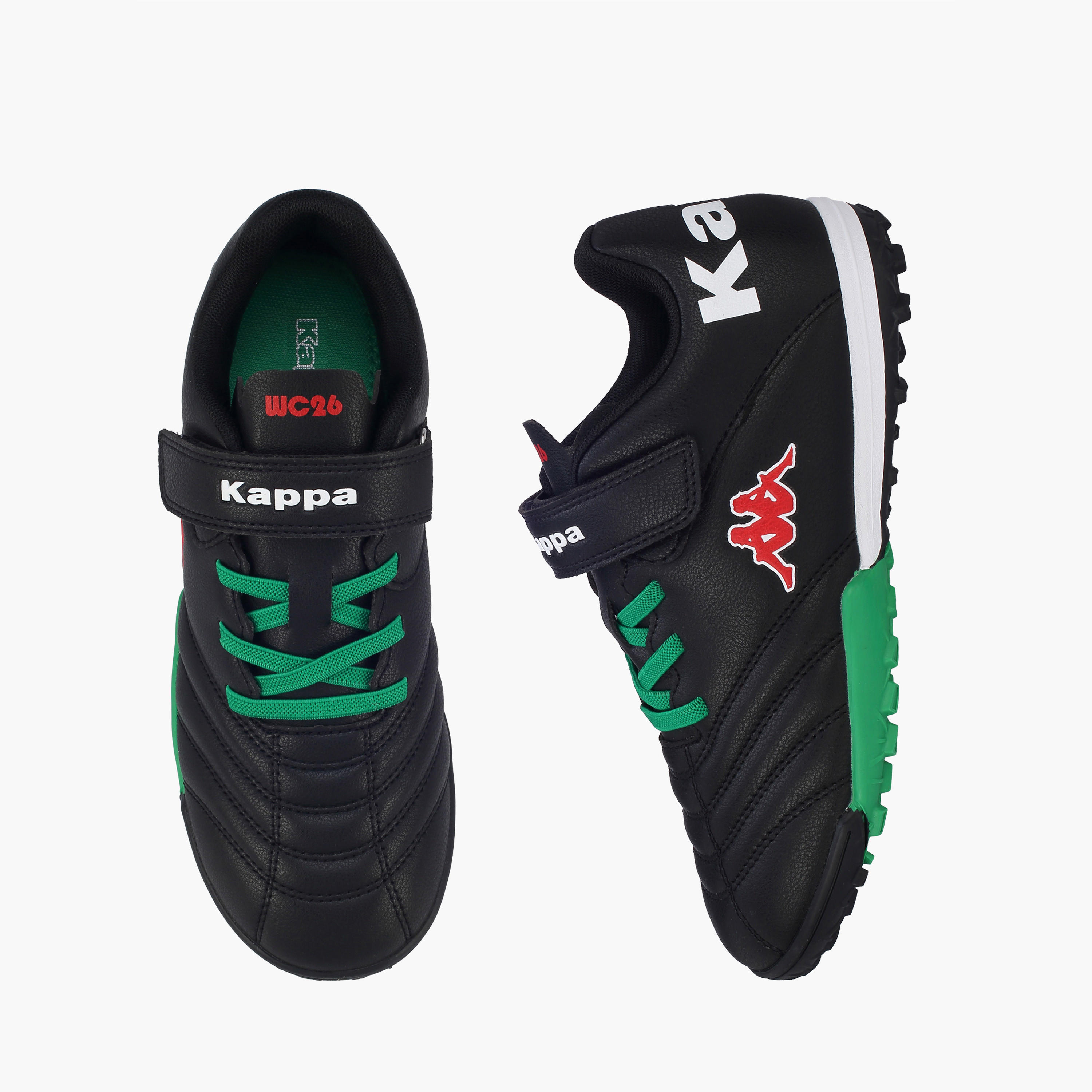 Kappa Boys Hook & Loop Football Turf Shoes-sports-gear-football-shoes-turf-image-1