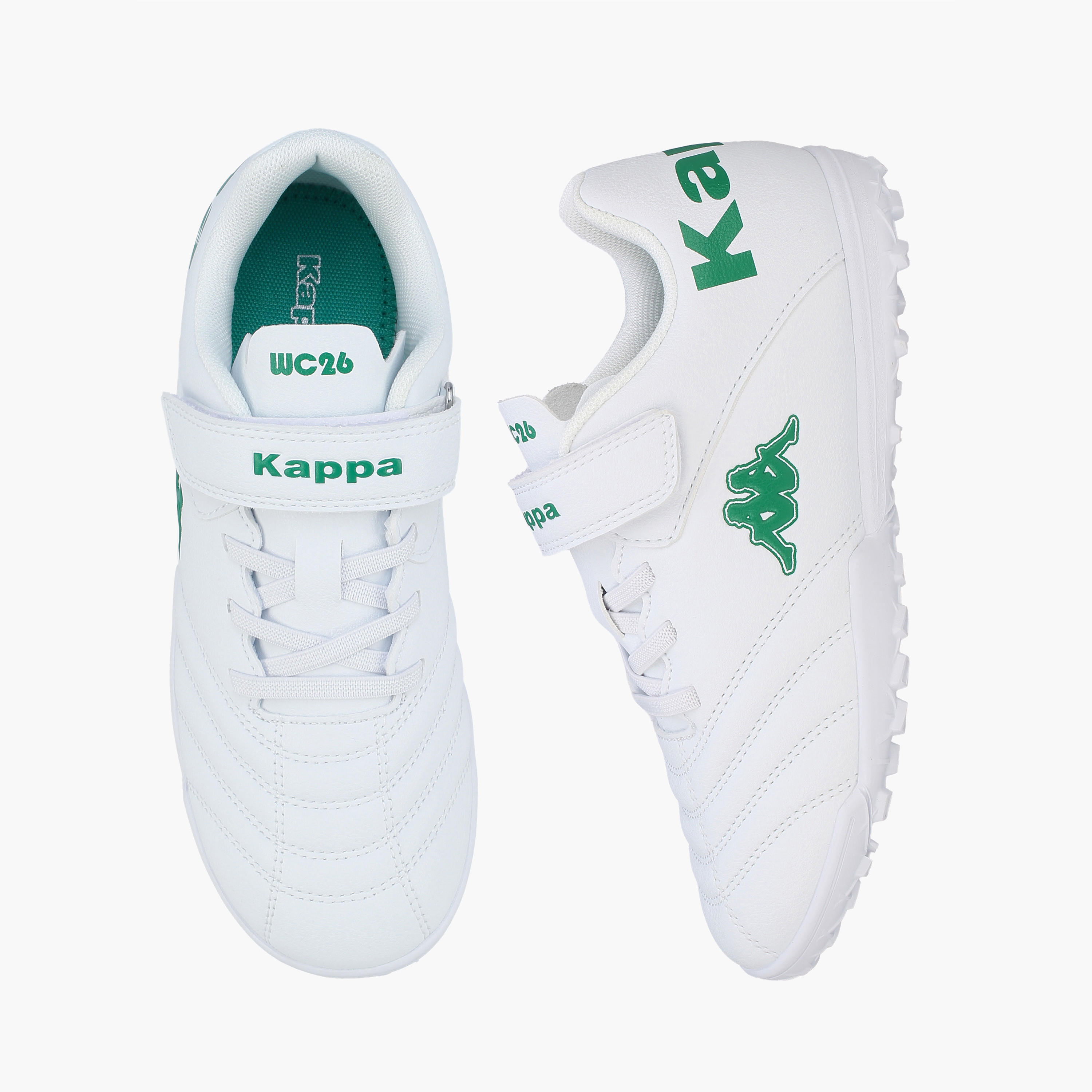 حذاء كرة قدم للعشب الصناعي بشريط إغلاق لاصق للصغار من كابا-sports-boys-shoes-image-1