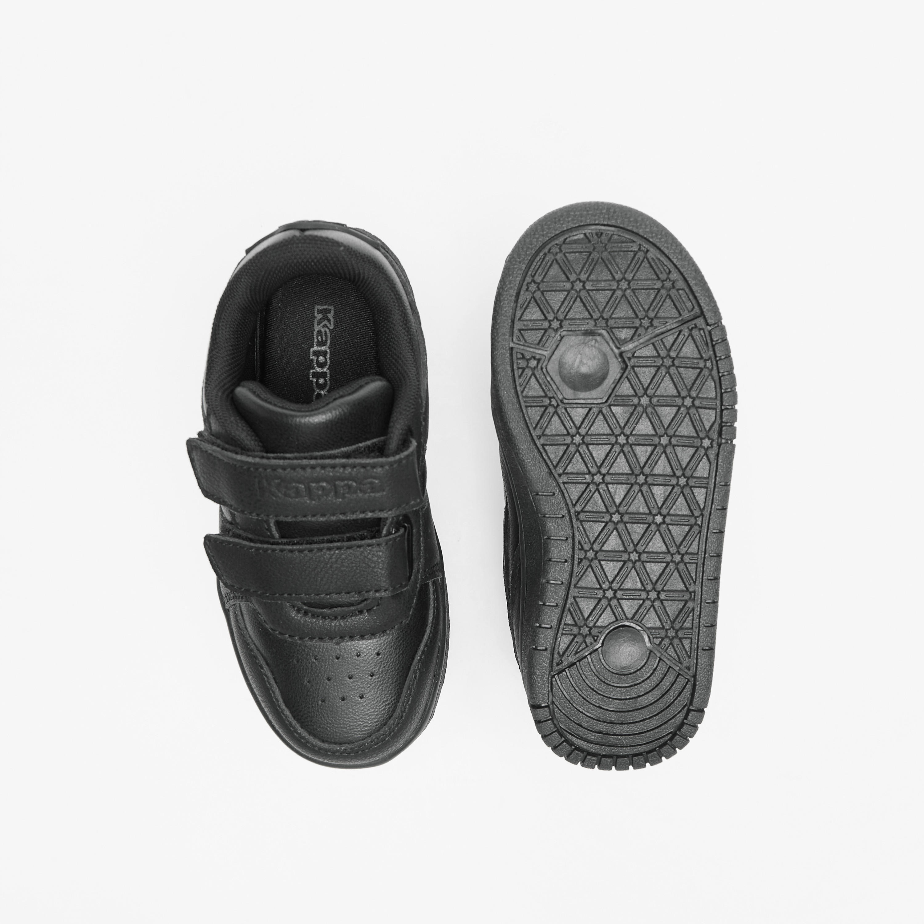 Kappa Kids Panelled School Shoes with Hook and Loop Closure-girls-shoes-schoolshoes-image-4