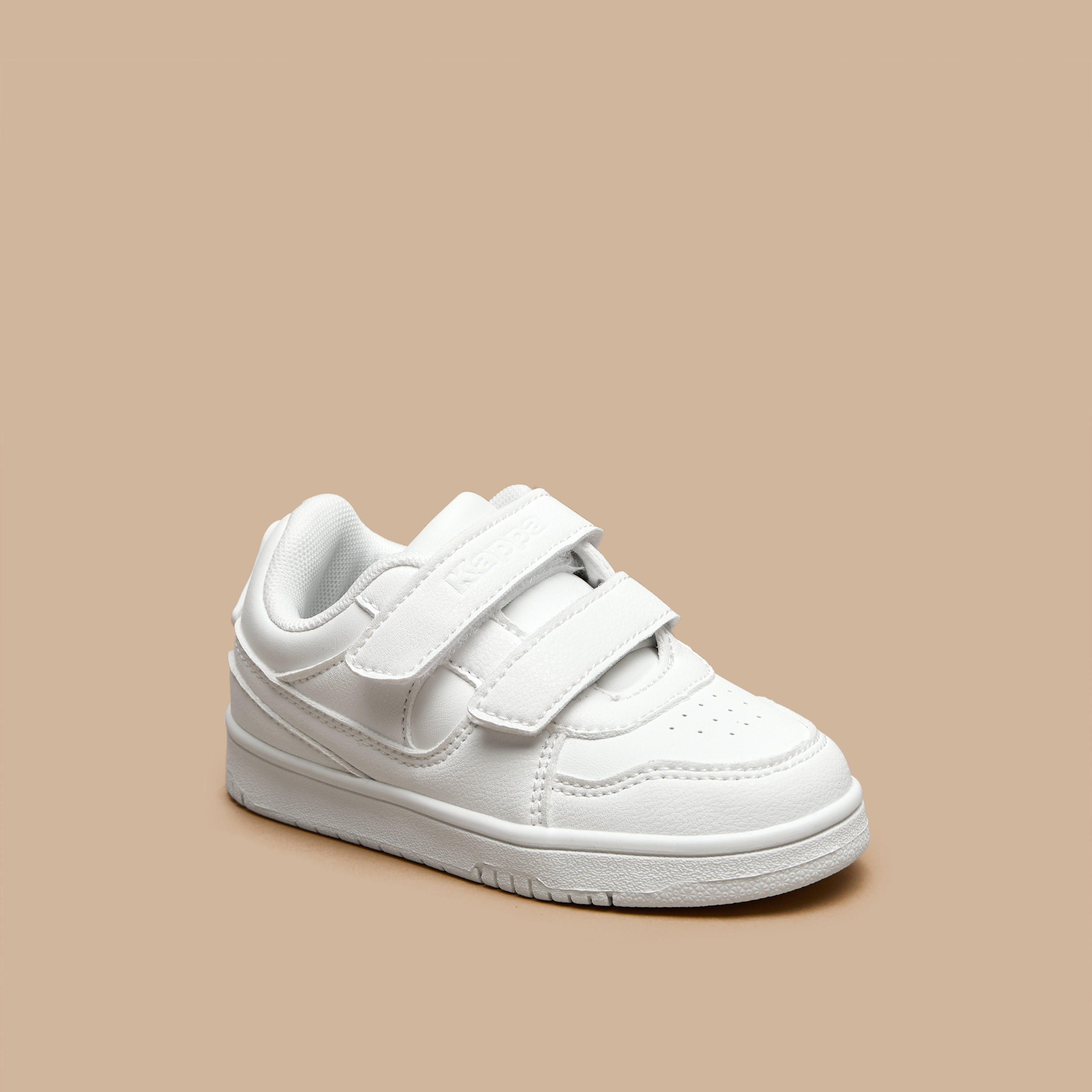Kappa Kids Panelled School Shoes with Hook and Loop Closure-boys-shoes-schoolshoes-image-1