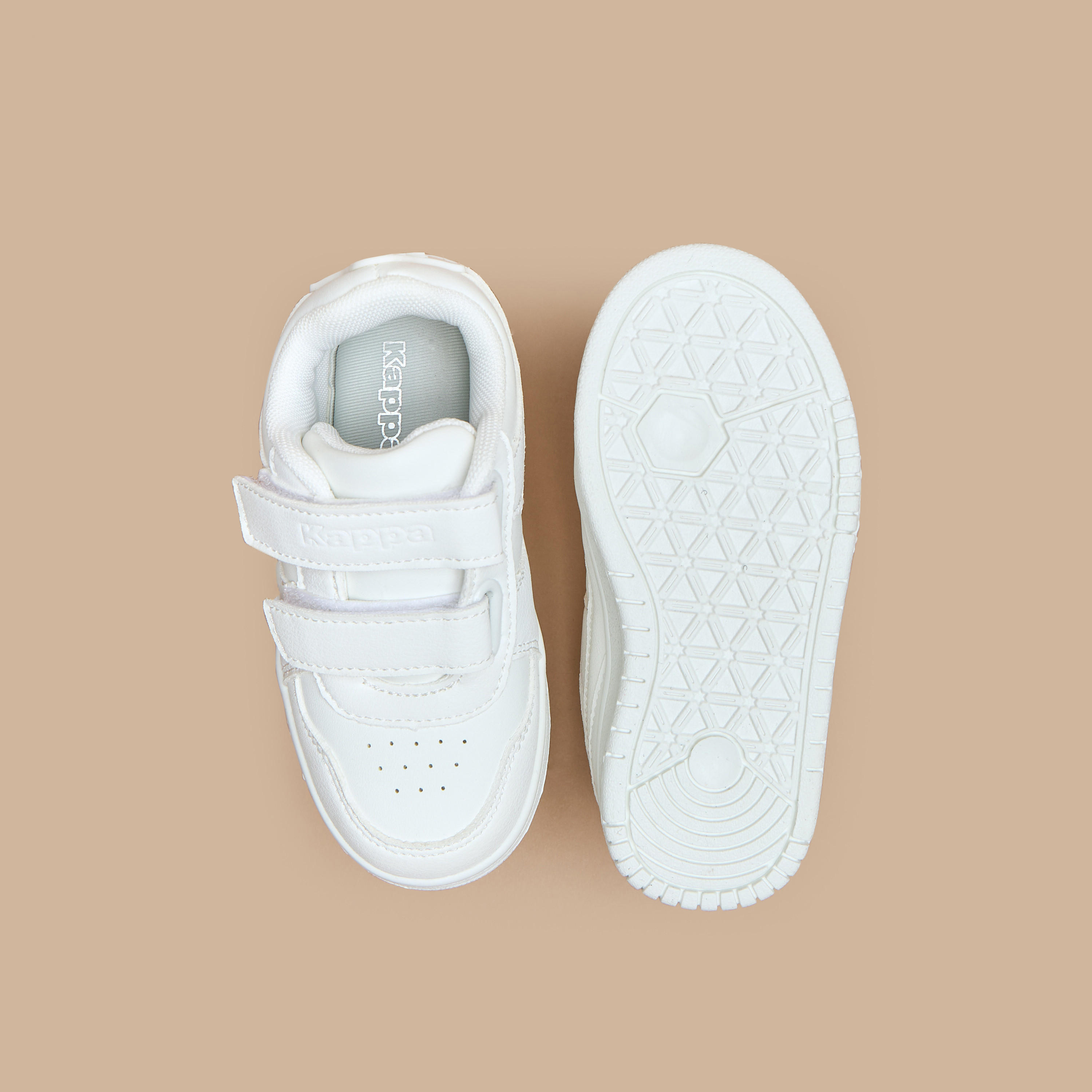 Kappa Kids Panelled School Shoes with Hook and Loop Closure-boys-shoes-schoolshoes-image-4