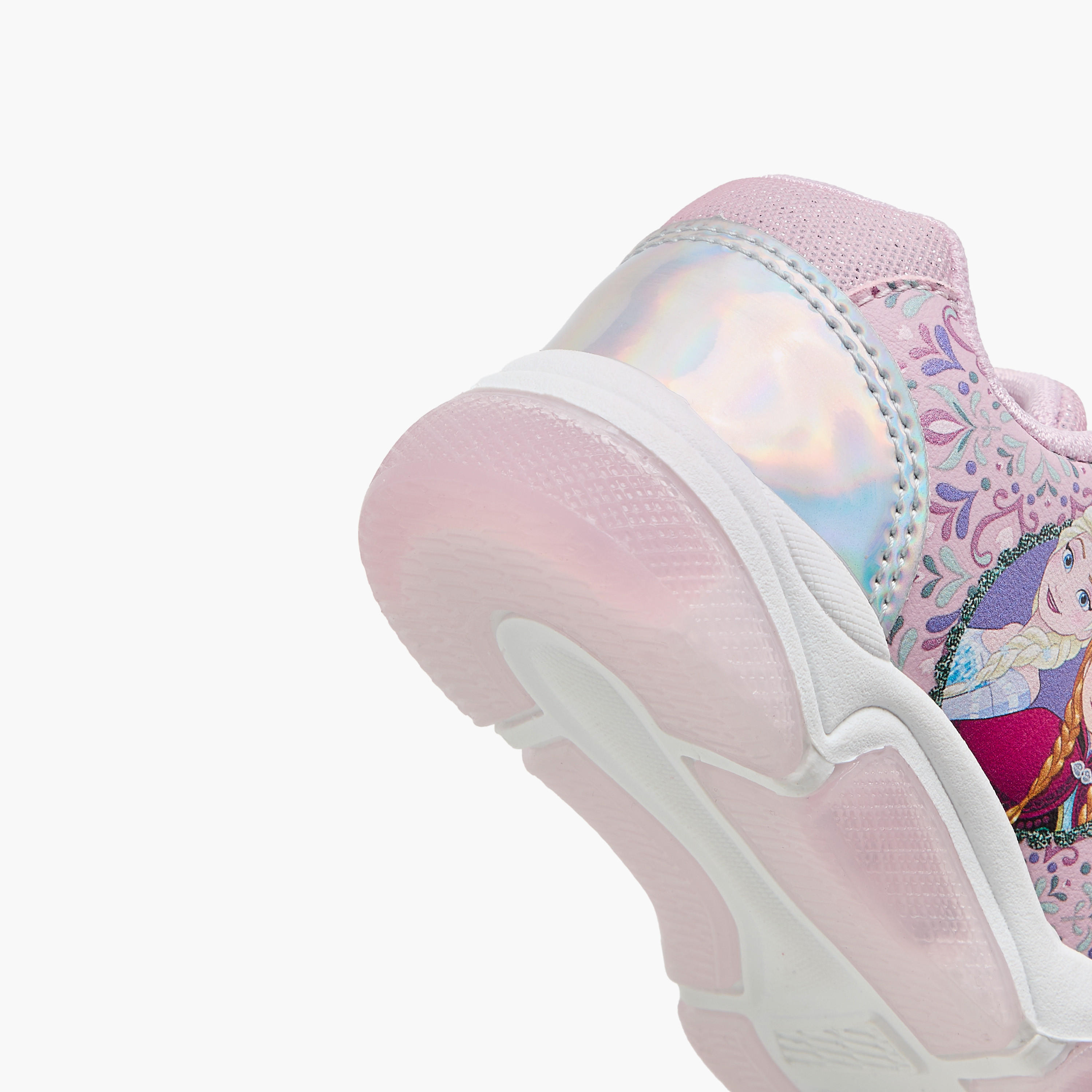 Disney Frozen Print Light-Up Sneakers with Hook and Loop Closure-girls-shoes-sneakers-image-5