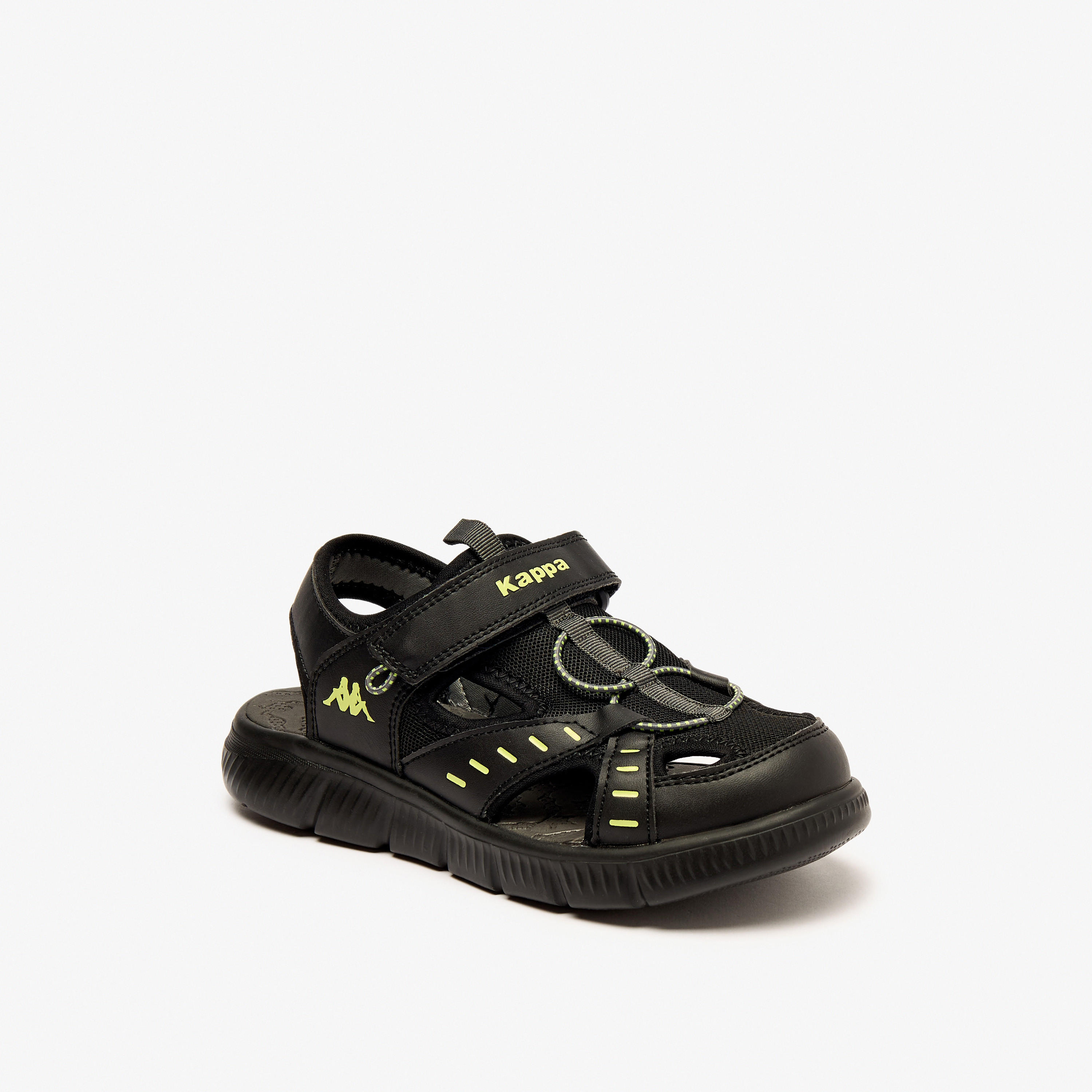 Kappa Boys' Strappy Sandals with Hook and Loop Closure-boys-shoes-sandals-image-1