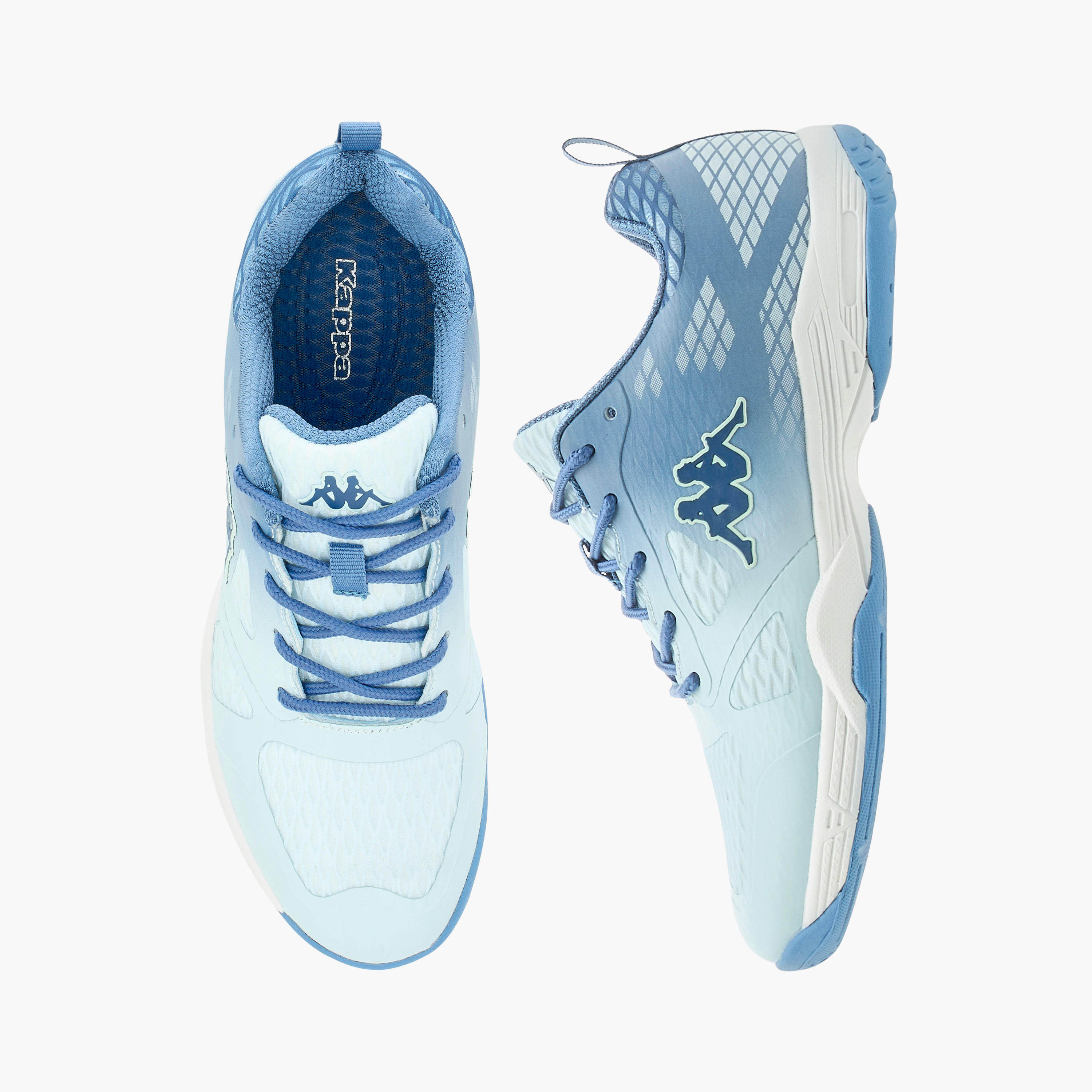 Kappa Women's Logo Print Sports Shoes with Lace-Up Closure-women-shoes-sneakers-image-1