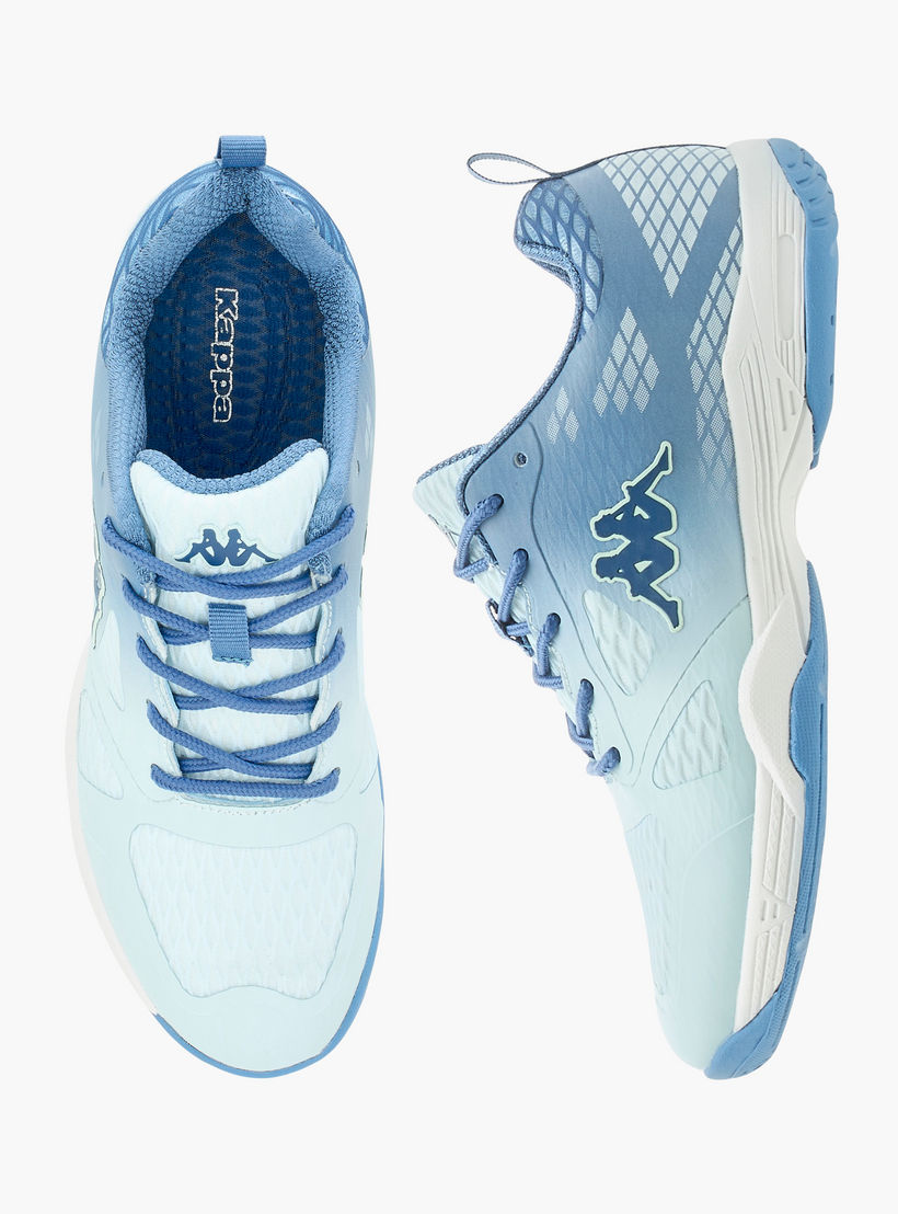 Kappa Women's Logo Print Sports Shoes with Lace-Up Closure-women-shoes-sneakers-image-1