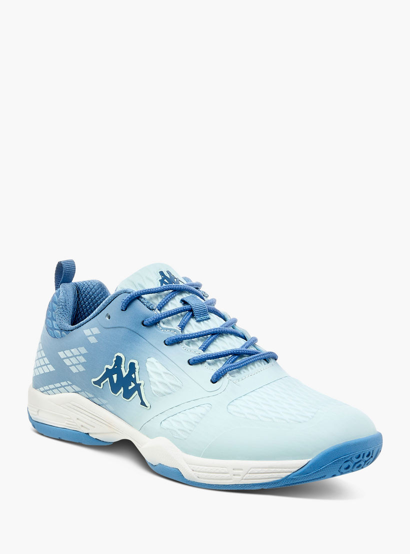 Kappa Women's Logo Print Sports Shoes with Lace-Up Closure-women-shoes-sneakers-image-2