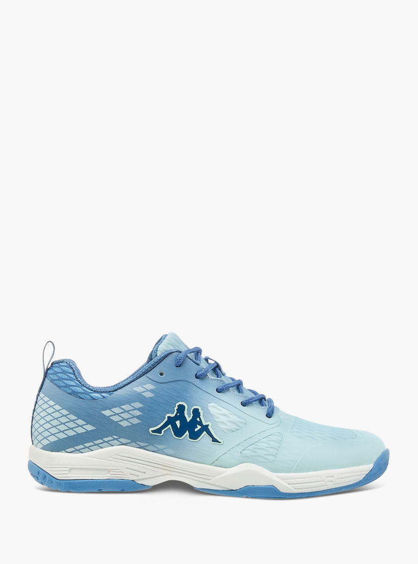 Kappa Women's Logo Print Sports Shoes with Lace-Up Closure-women-shoes-sneakers-image-3