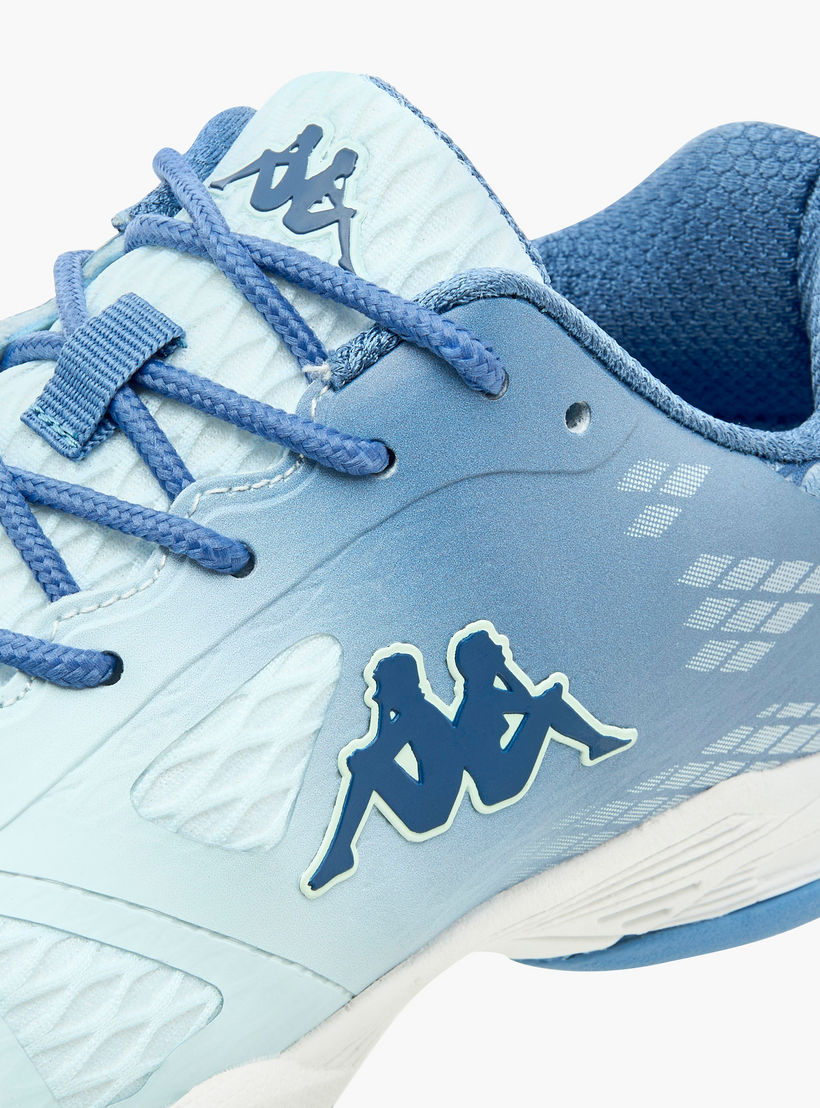 Kappa Women's Logo Print Sports Shoes with Lace-Up Closure-women-shoes-sneakers-image-4