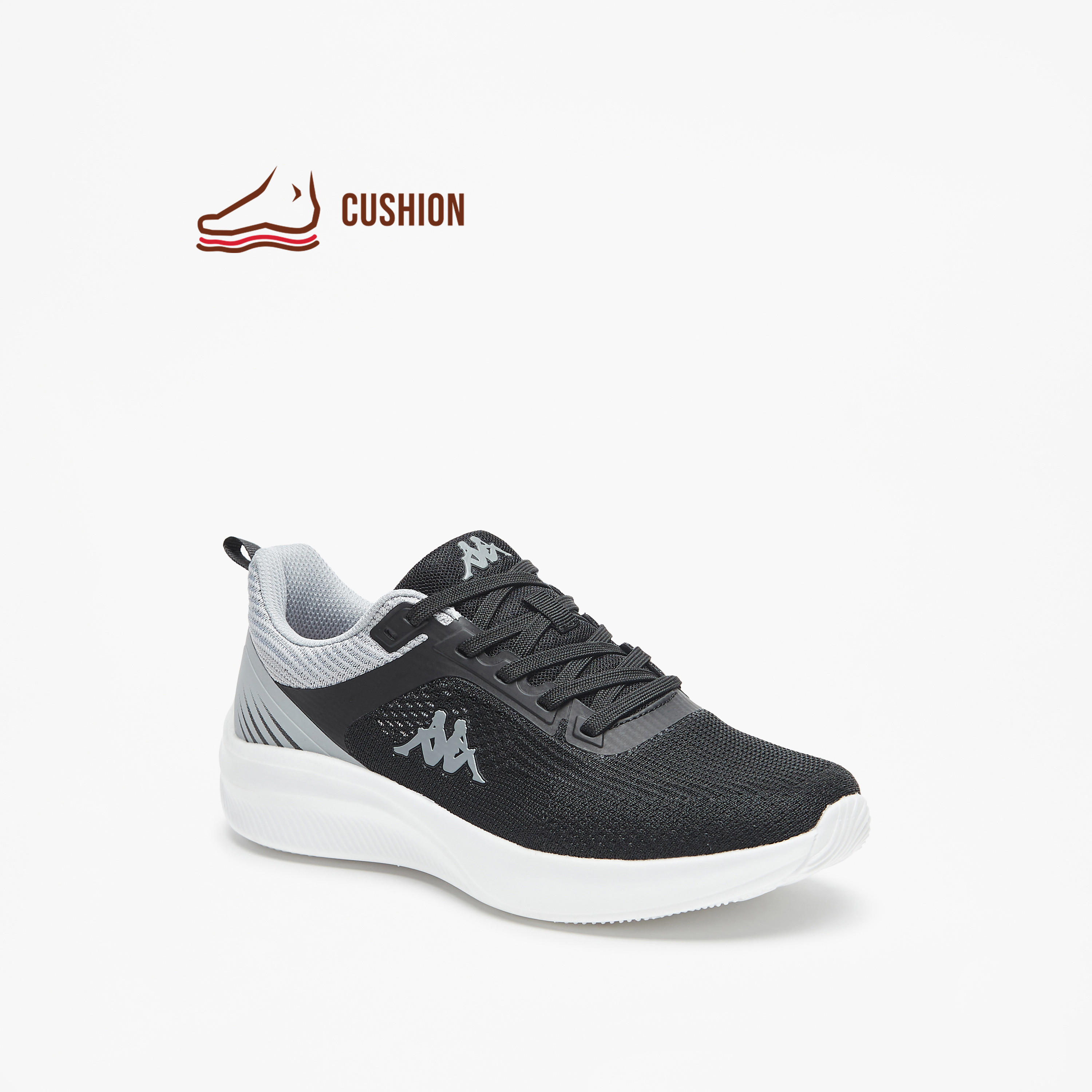 Kappa Women's Colourblock Sports Shoes with Lace-Up Closure-women-shoes-sneakers-image-1