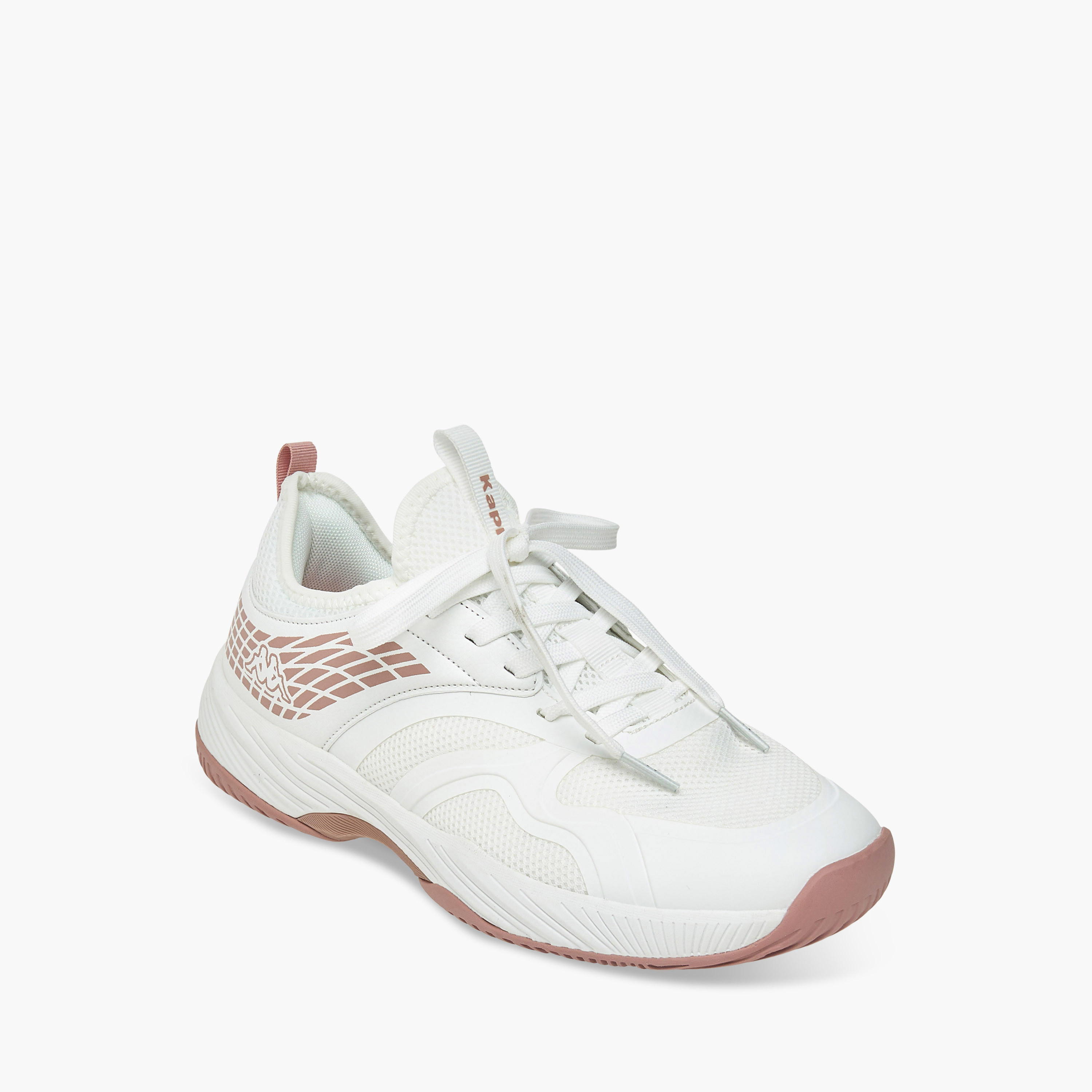 Kappa Women's Panelled Sports Shoes with Lace-Up Closure-women-shoes-sneakers-image-7