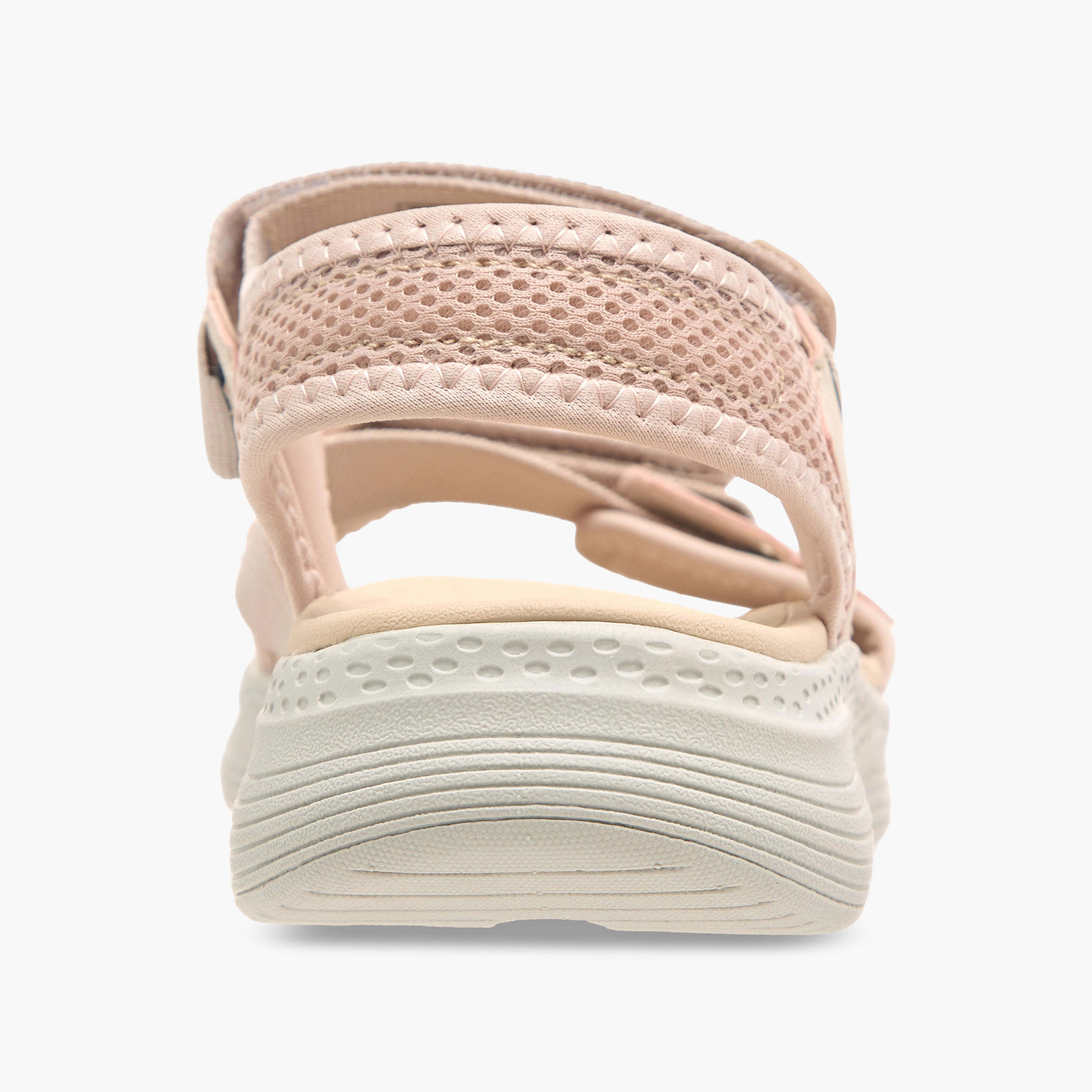 Kappa Women's Logo Detail Sandals with Hook and Loop Closure-women-shoes-sandals-floaters-image-4