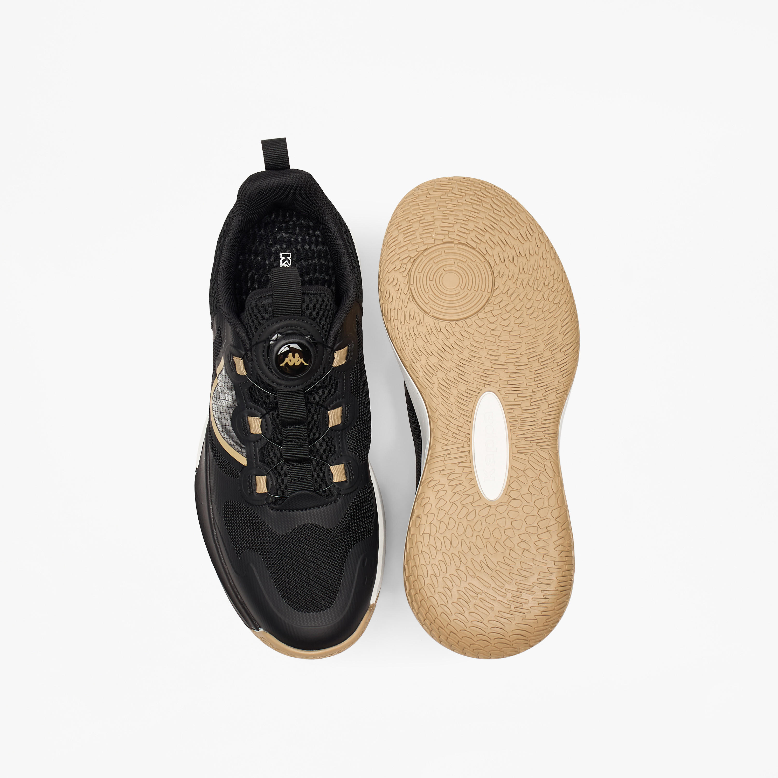Kappa Men's Lace-Up Padel Sports Shoes with Rotating Buckle Closure-sports-men-shoes-image-4