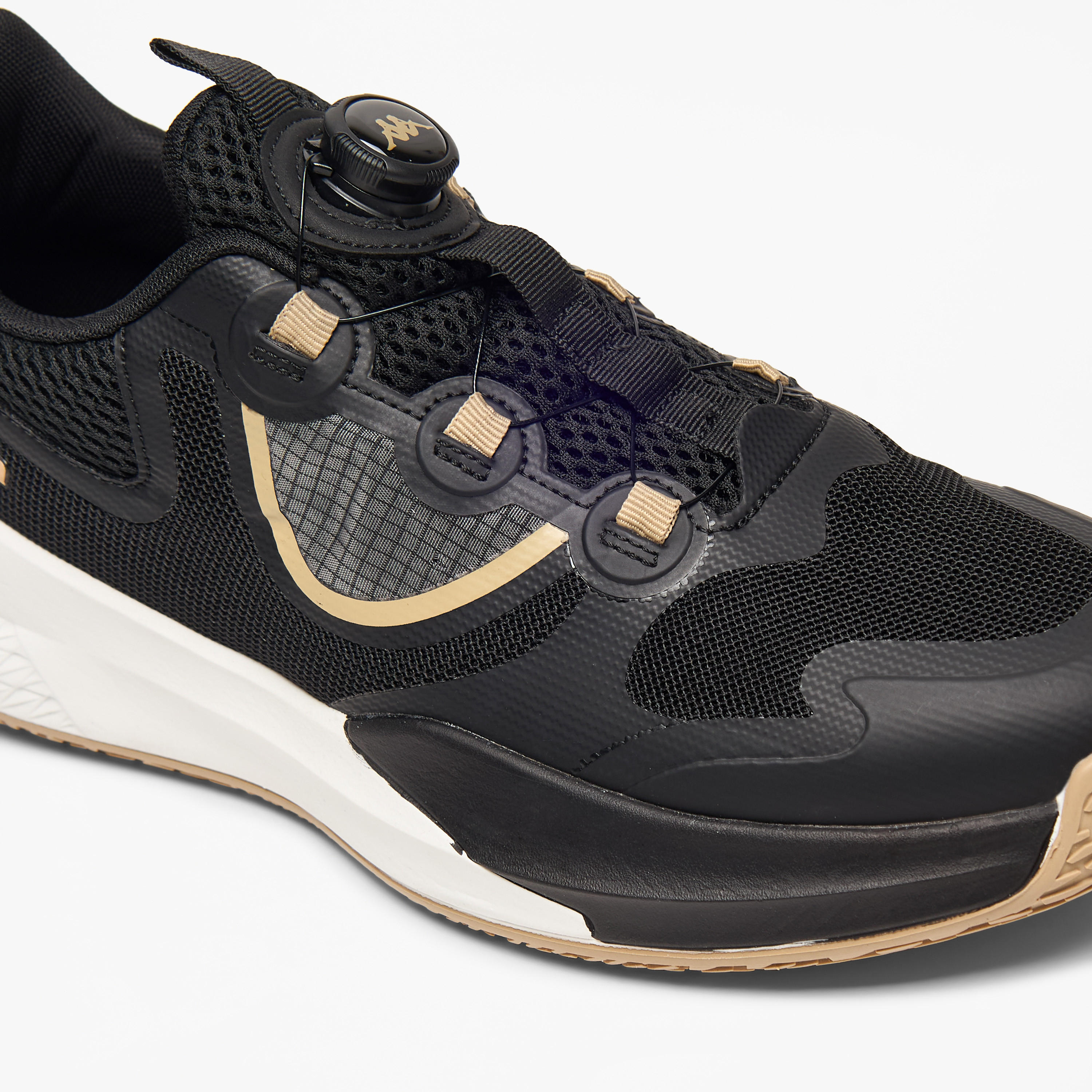 Kappa Men's Lace-Up Padel Sports Shoes with Rotating Buckle Closure-sports-men-shoes-image-5