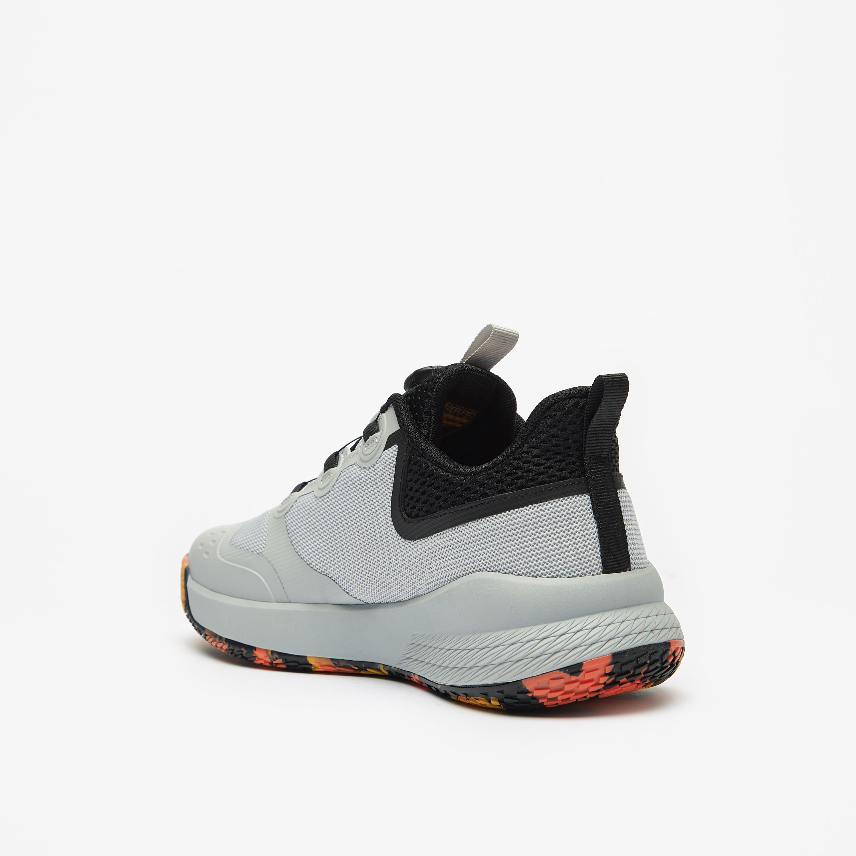 Kappa Men's Lace-Up Padel Sports Shoes with Rotating Buckle Closure-sports-men-shoes-image-2