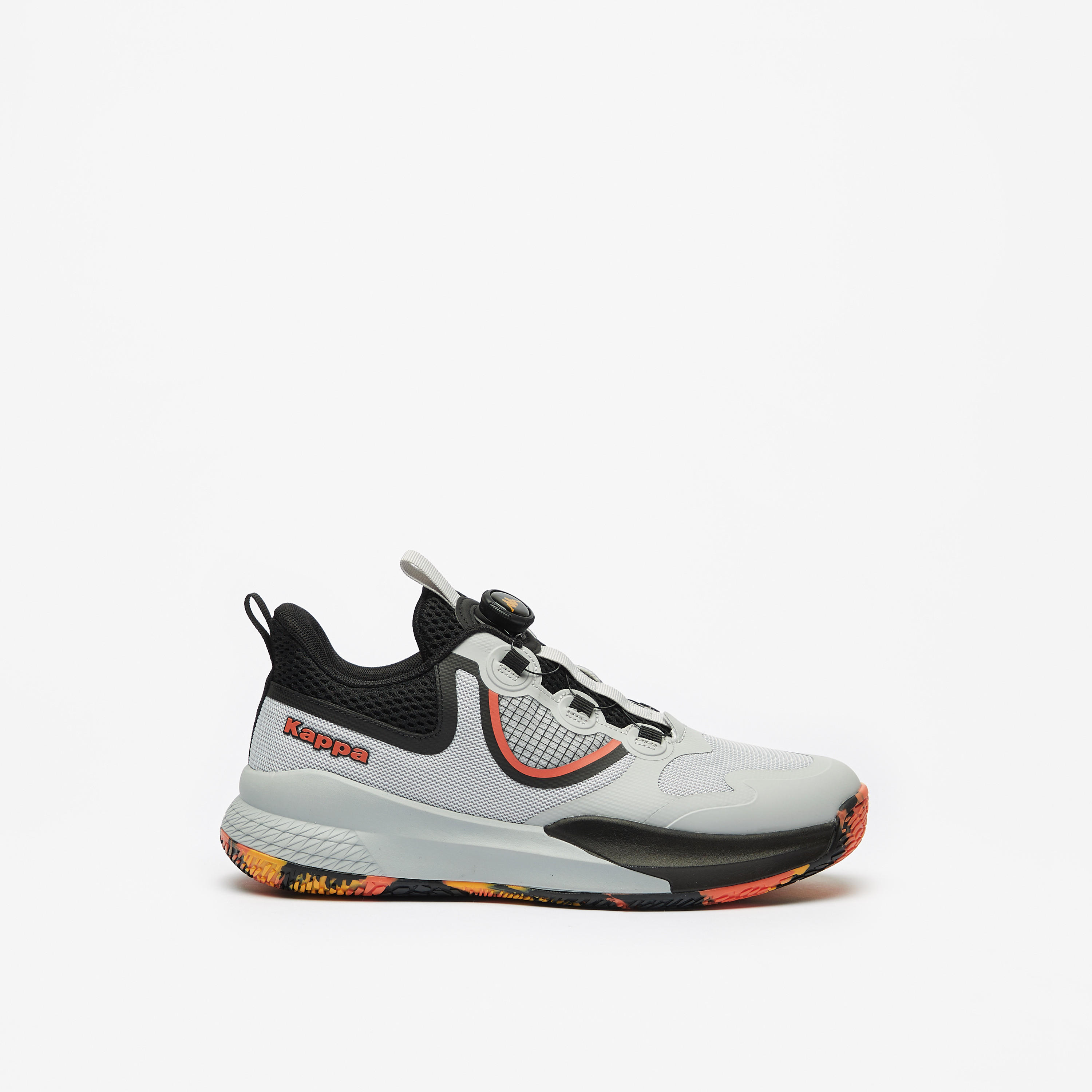 Kappa Men's Lace-Up Padel Sports Shoes with Rotating Buckle Closure-sports-men-shoes-image-3