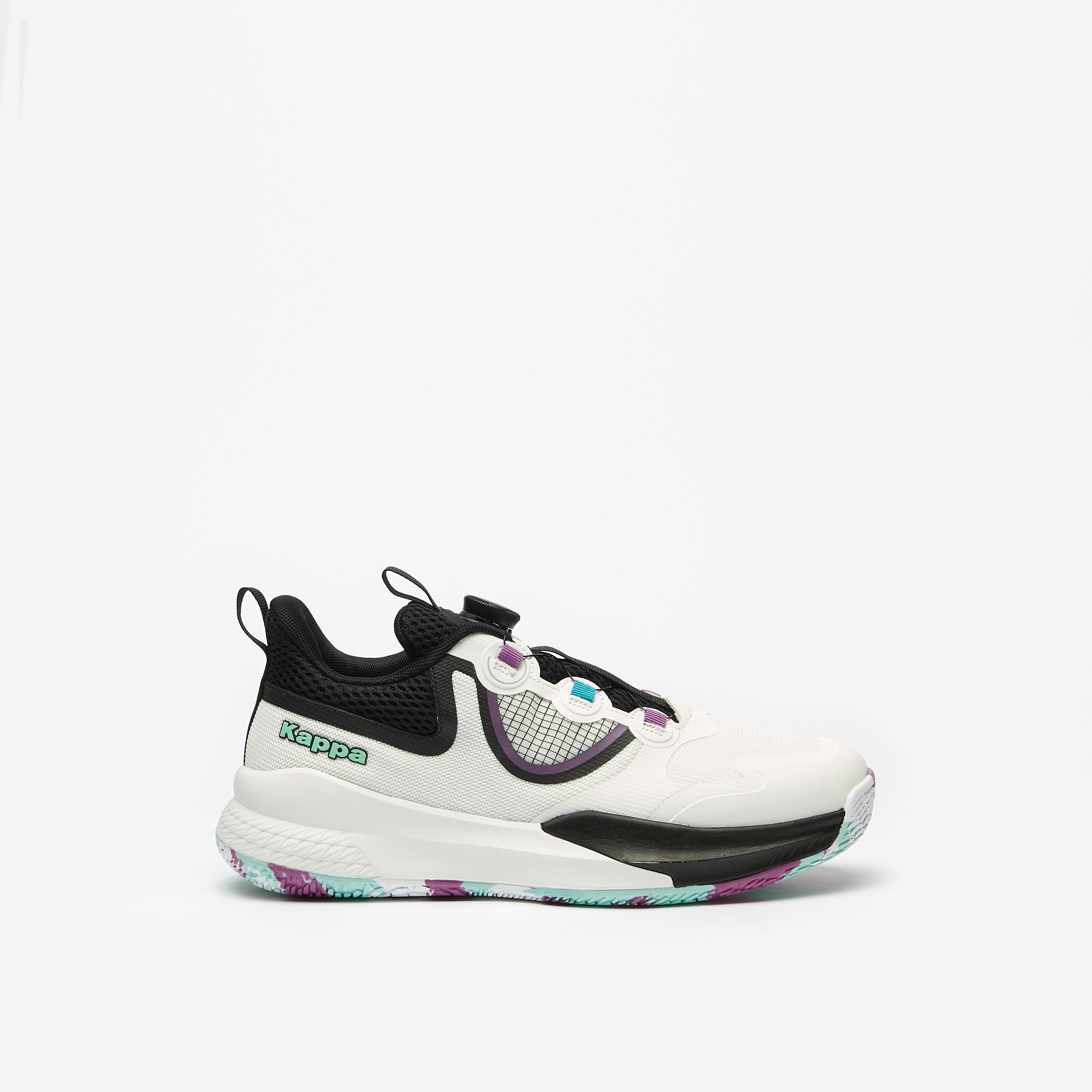 Kappa Men's Lace-Up Padel Sports Shoes with Rotating Buckle Closure-sports-men-shoes-image-3