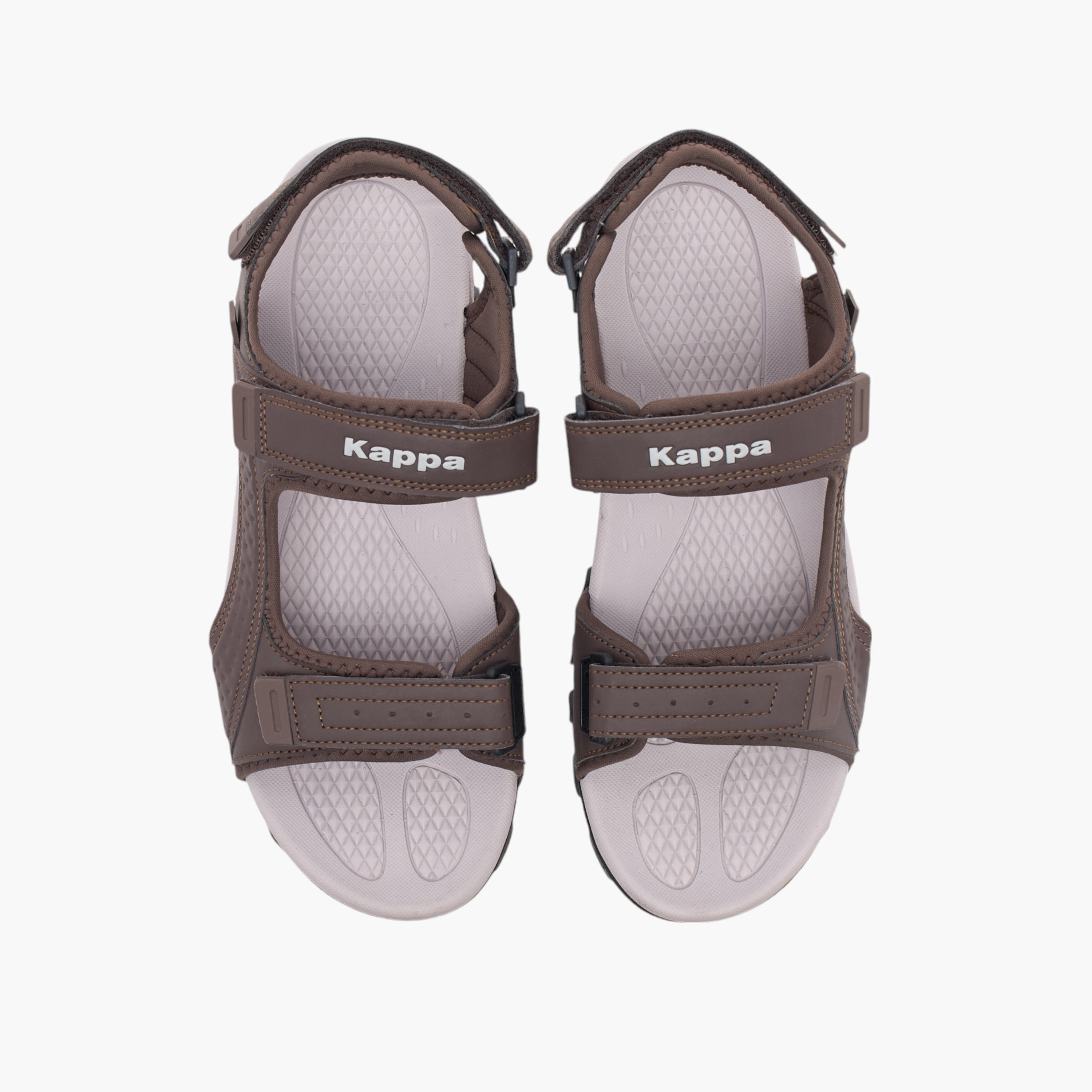 Kappa Men's Solid Sandals with Hook and Loop Closure-men-shoes-sandals-image-5