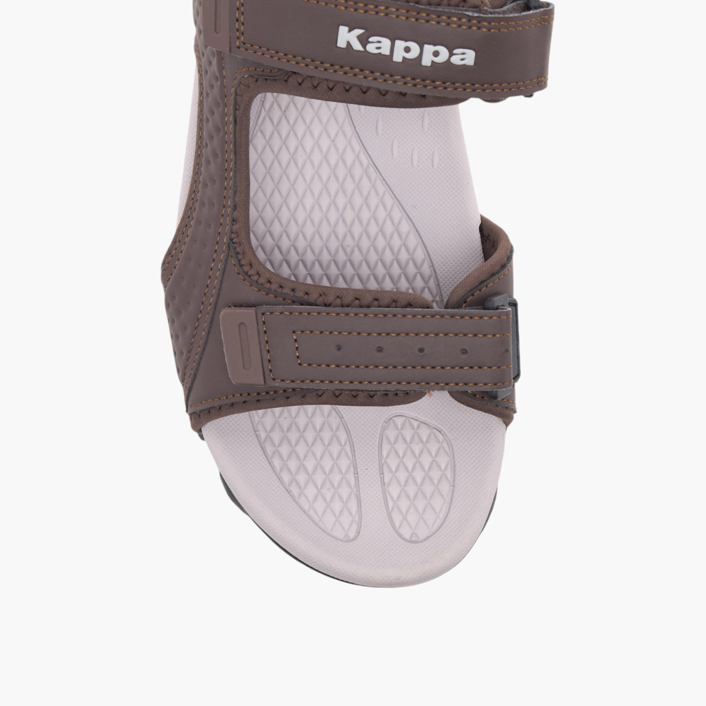 Kappa Men's Solid Sandals with Hook and Loop Closure-men-shoes-sandals-image-7