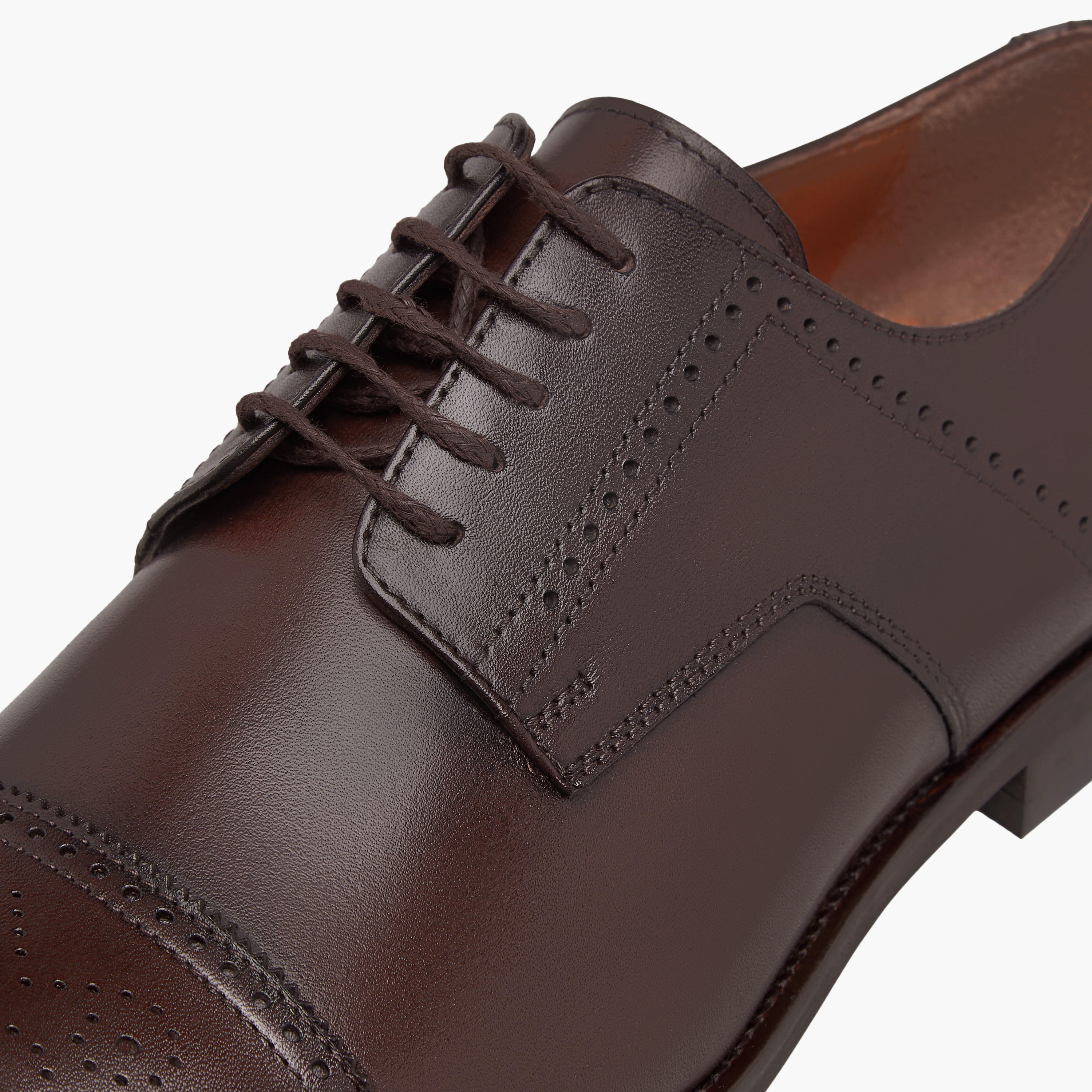 Duchini Men Lace-Up Leather Derby Shoes-men-shoes-formalshoes-image-4