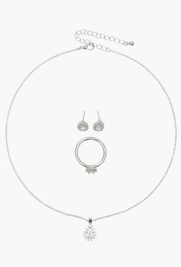 Flora Bella Metallic 3-Piece Jewellery Set-women-image-1