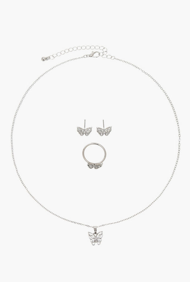 Flora Bella Metallic 3-Piece Jewellery Set-women-image-1