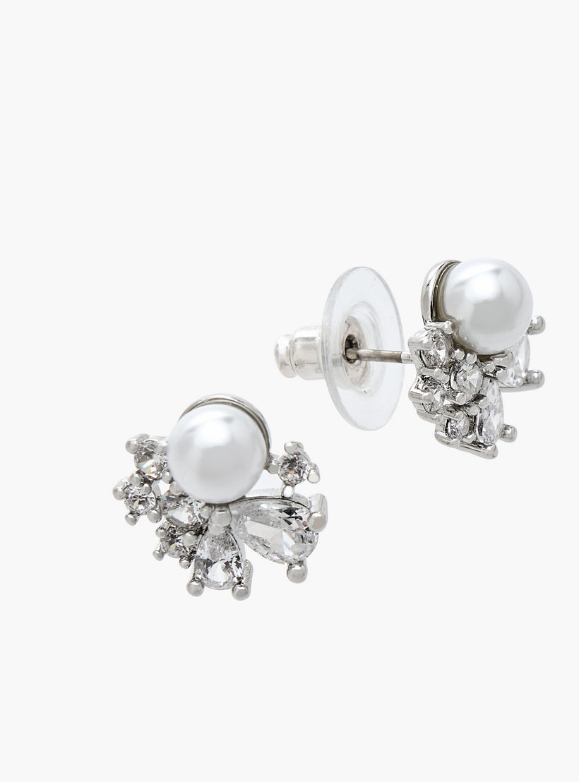 Flora Bella Set of 3 Embellished Metal Necklace, Earrings and Ring-women-watchesandjewellery-jewellery-jewellerysets-image-7
