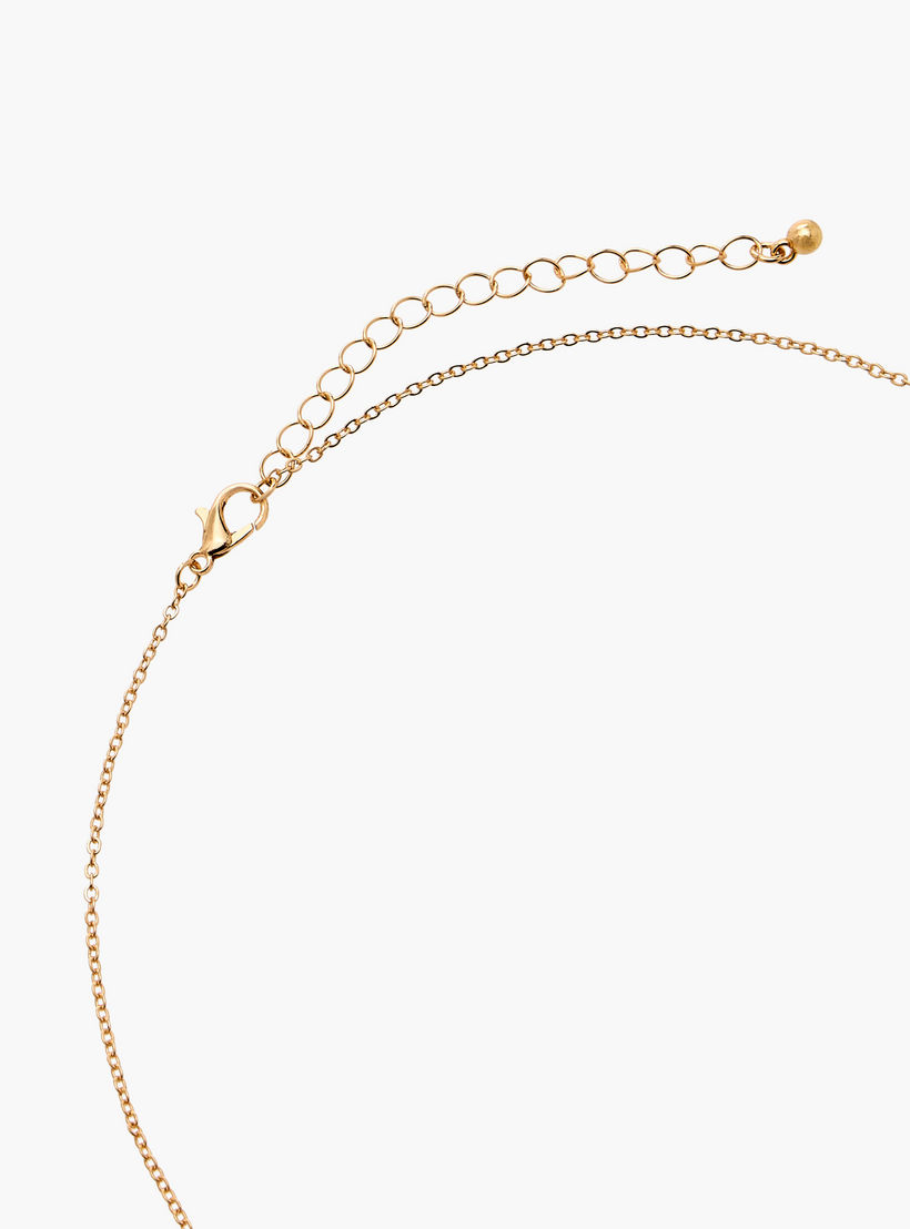 Set of 3 - Flora Bella Stone Embellished Pendant Necklace and Earrings with Ring-women-watchesandjewellery-jewellery-jewellerysets-image-4