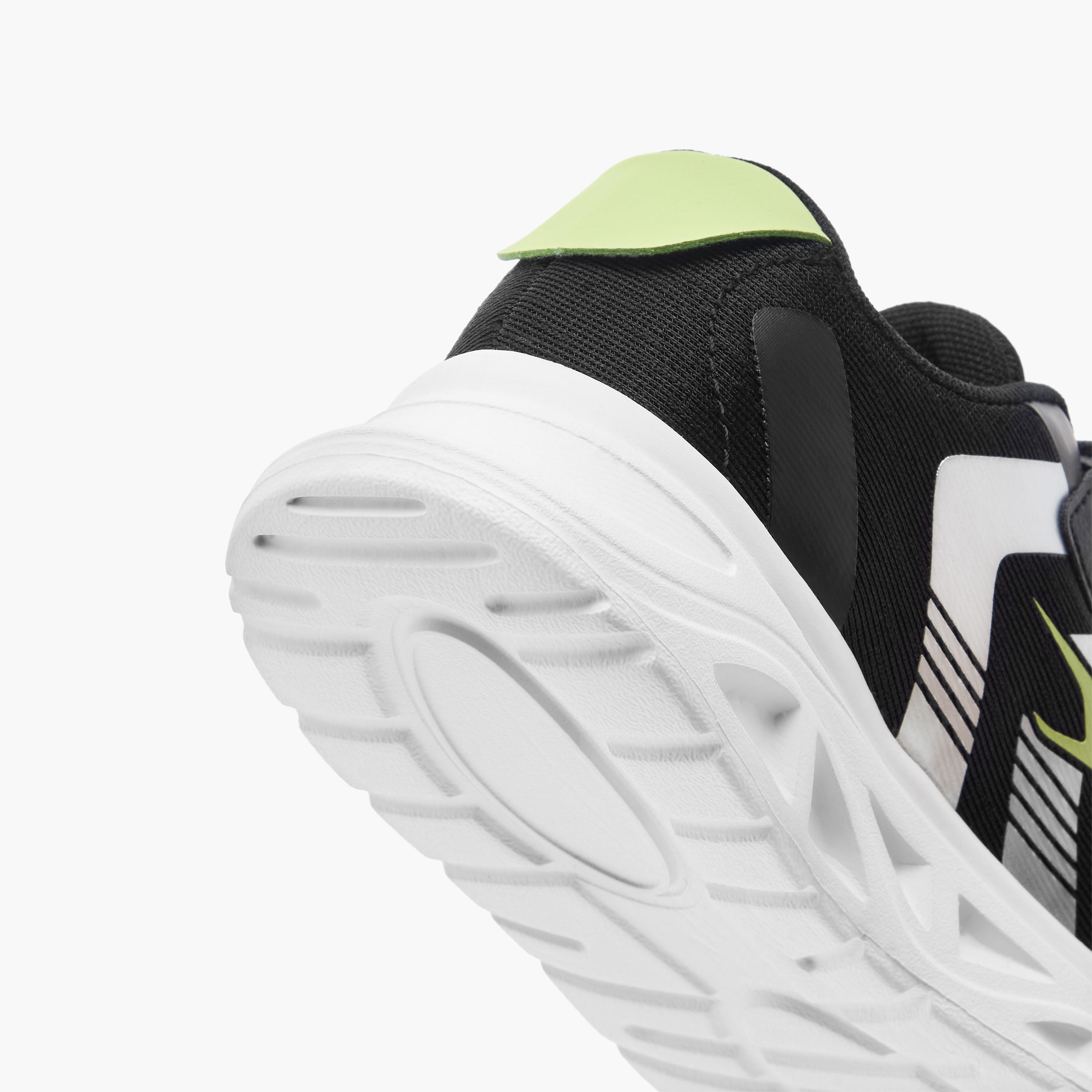 Dash Printed Sports Shoes with Hook and Loop Closure-boys-shoes-sneakers-image-5