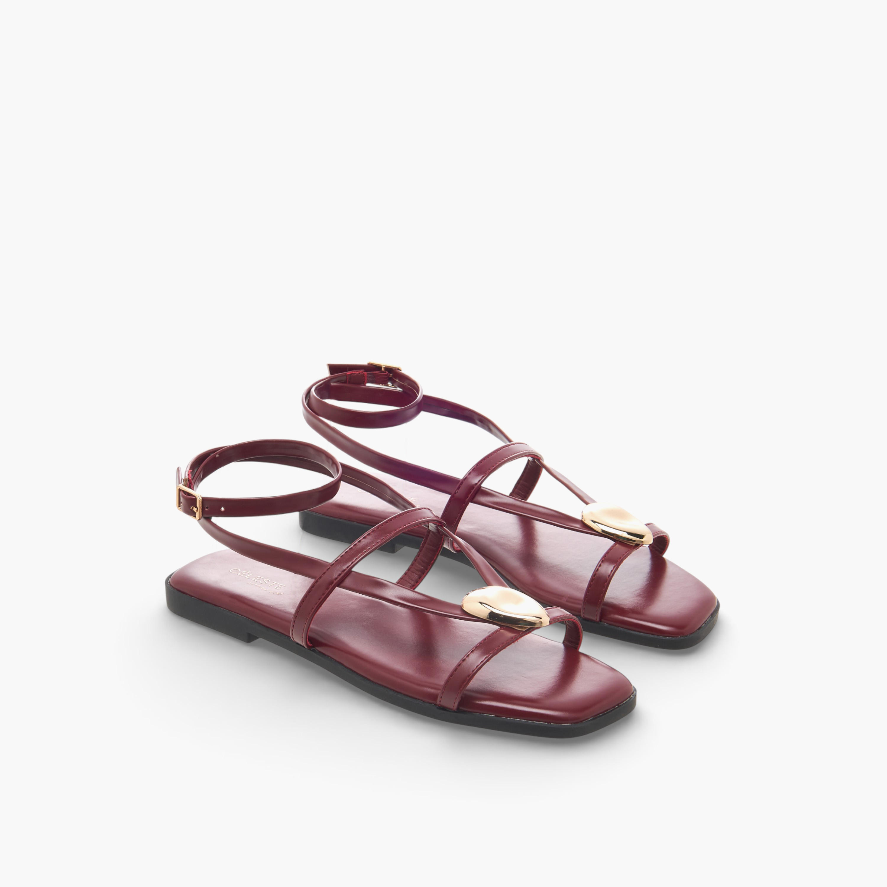 Celeste Women Ankle Strap Flat Sandals-women-shoes-flats-sandals-image-1