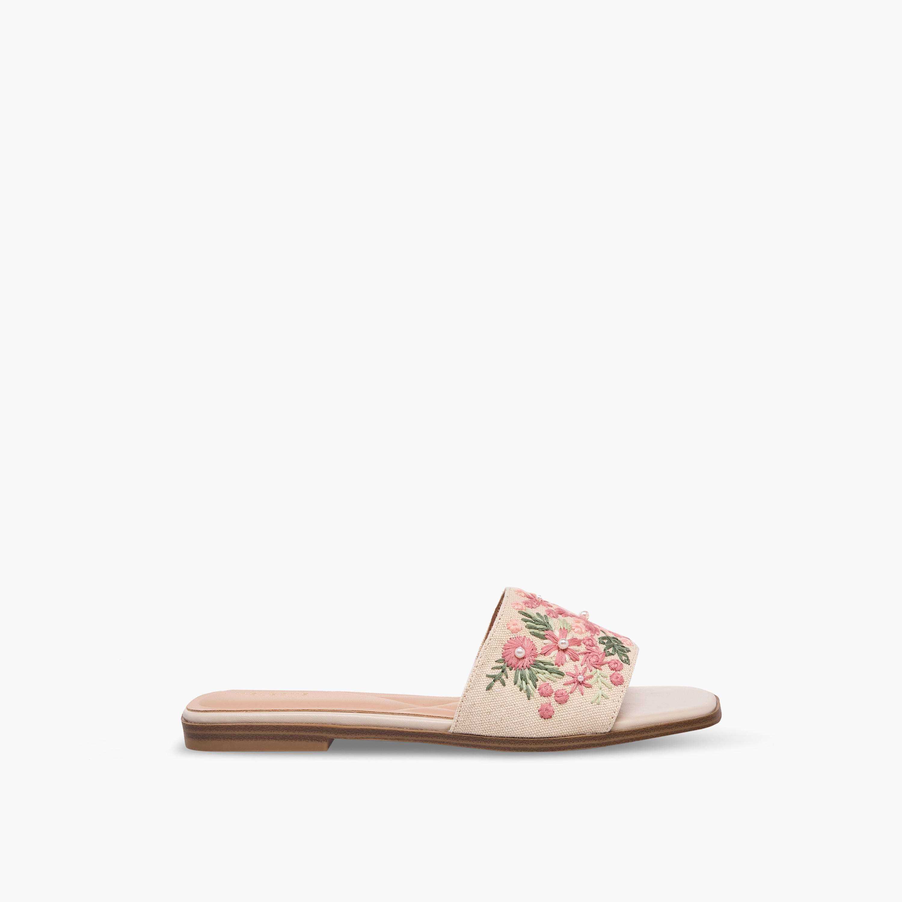 Celeste Women Embroidered Slide Sandals-women-shoes-sandals-flats-image-3