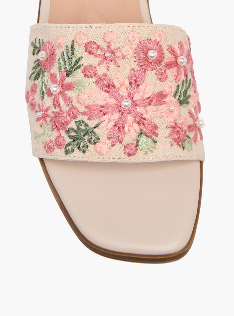 Celeste Women Embroidered Slide Sandals-women-shoes-sandals-flats-image-7