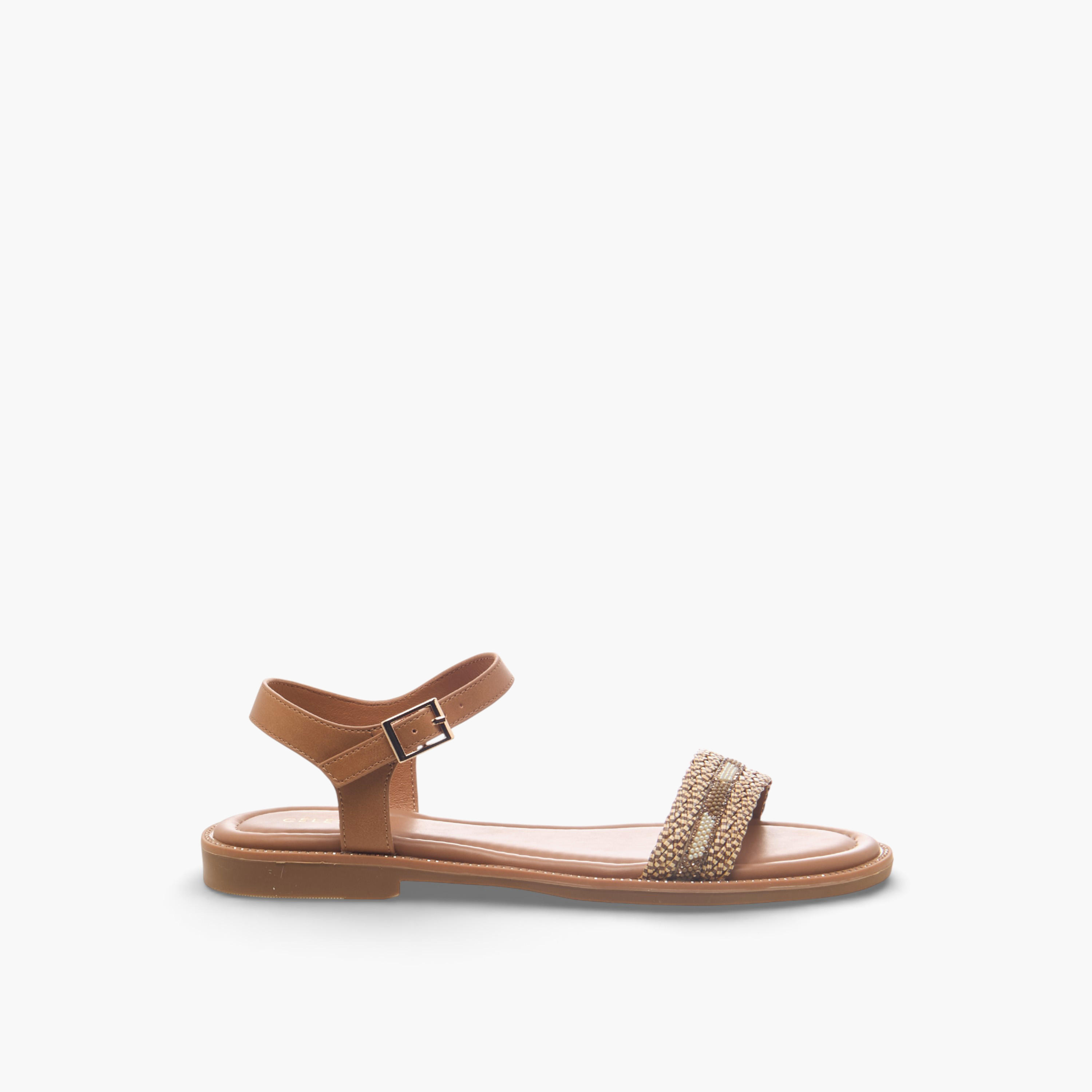 Celeste Women Ankle Strap Flat Sandals-women-shoes-flats-sandals-image-3