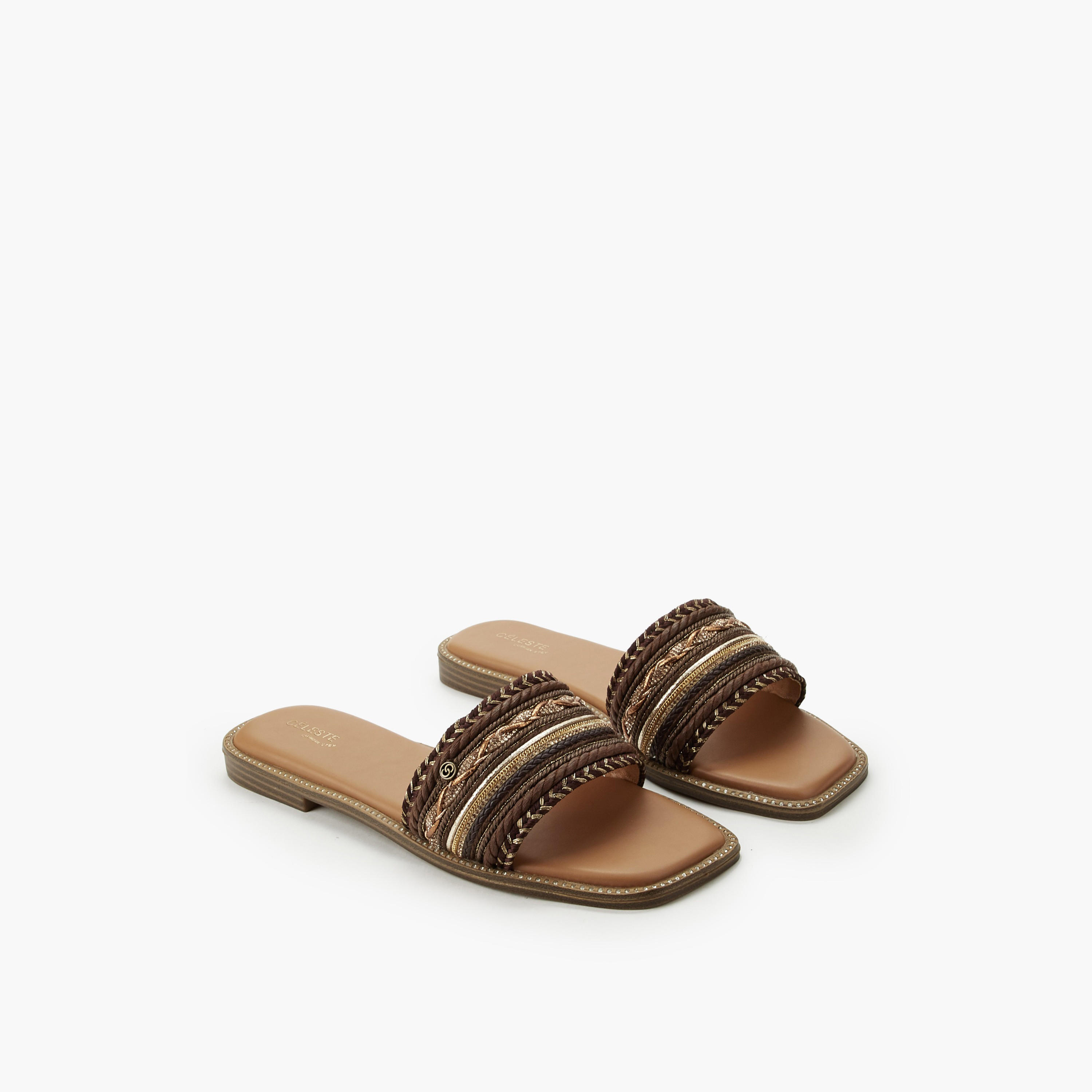 Celeste Women Slip-On Sandals-women-shoes-flats-sandals-image-1