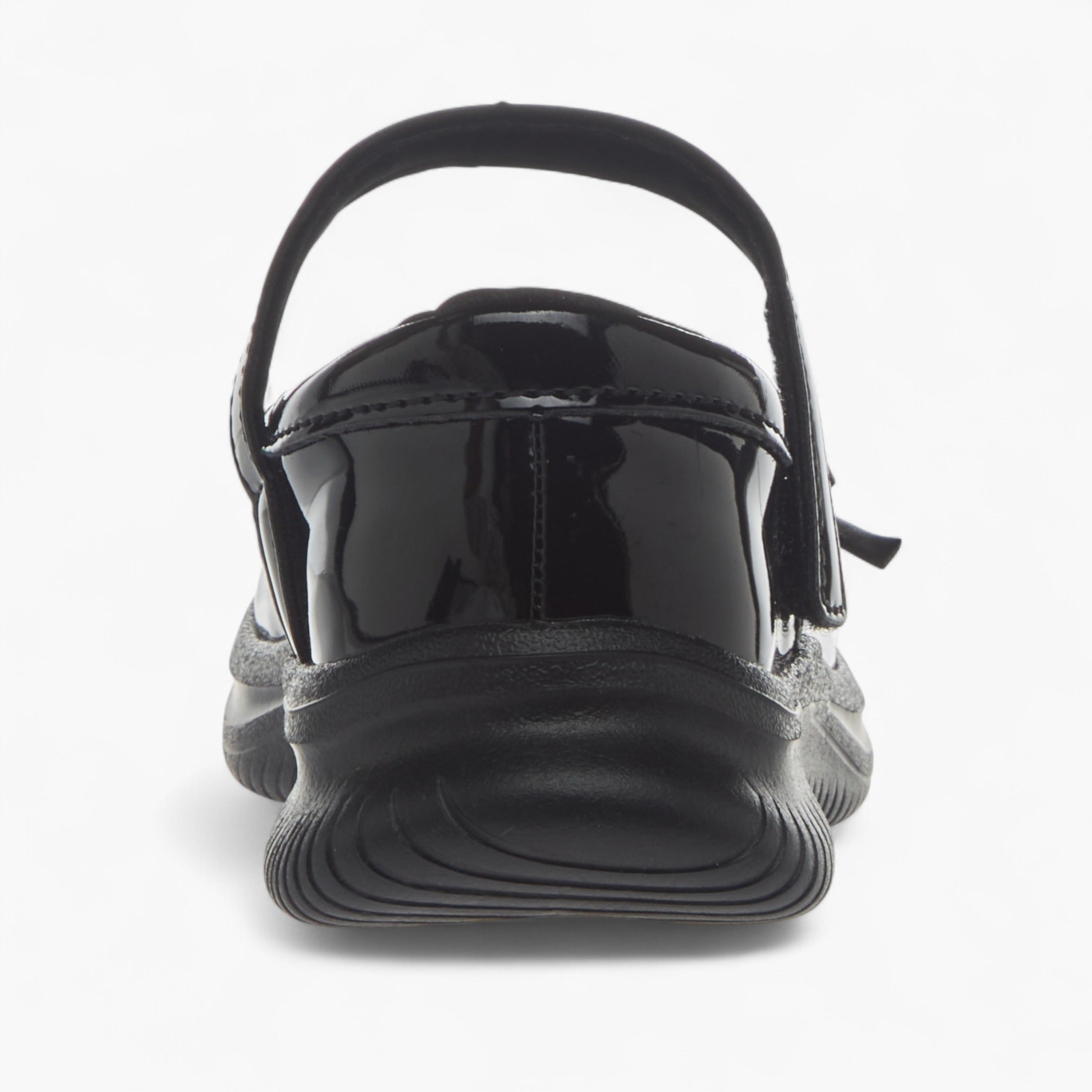 Dash Bow Accent School Shoes with Hook and Loop Closure-girls-shoes-schoolshoes-image-5