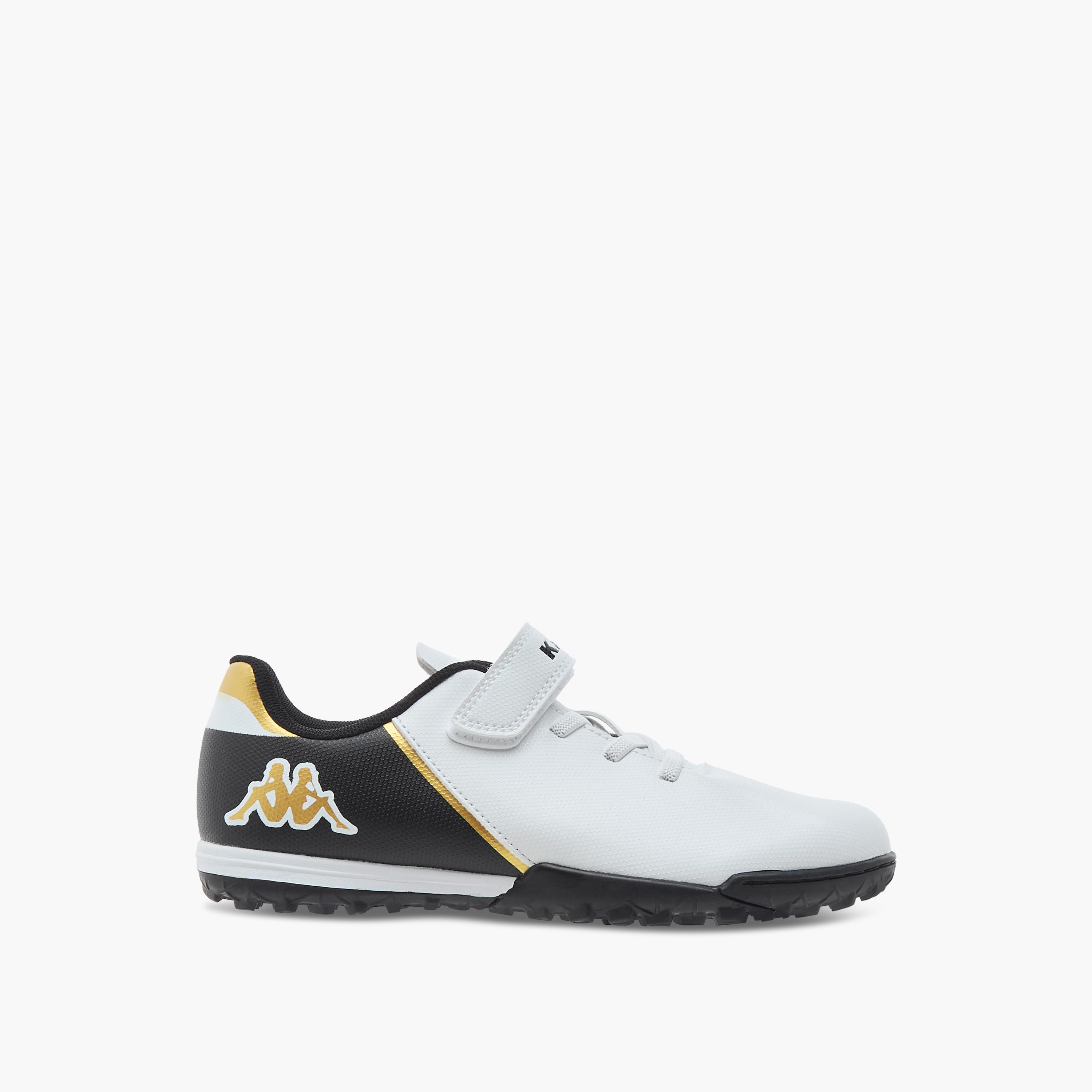 Kappa Boys' Logo Print Football Shoes with Hook and Loop Closure-girls-shoes-sports-image-3