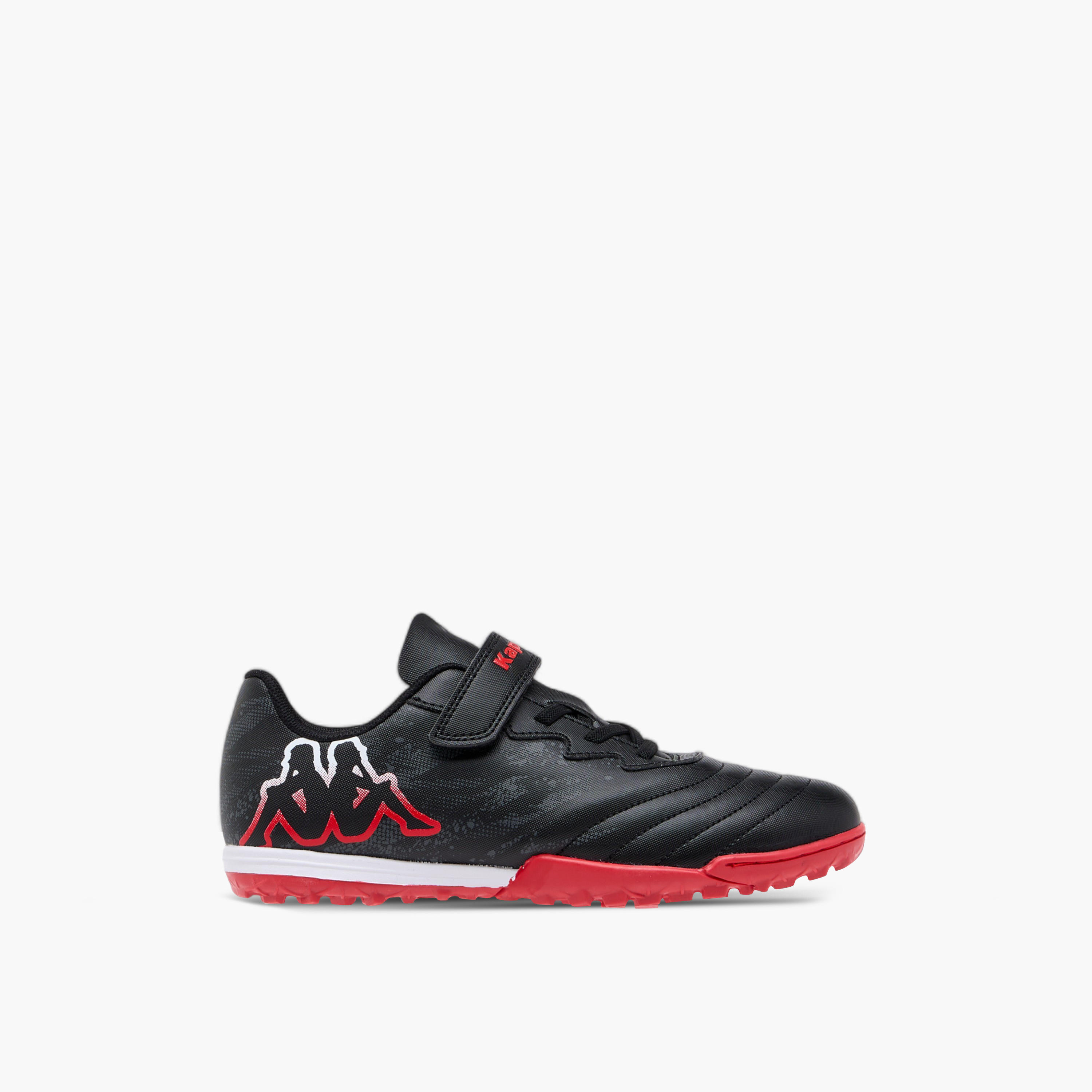 Kappa Kids Hook & Loop Durable Football Turf Shoes-sports-boys-shoes-image-3
