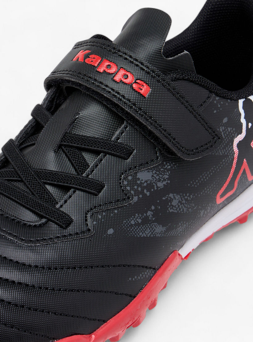 Kappa Kids Hook & Loop Durable Football Turf Shoes-sports-boys-shoes-image-4