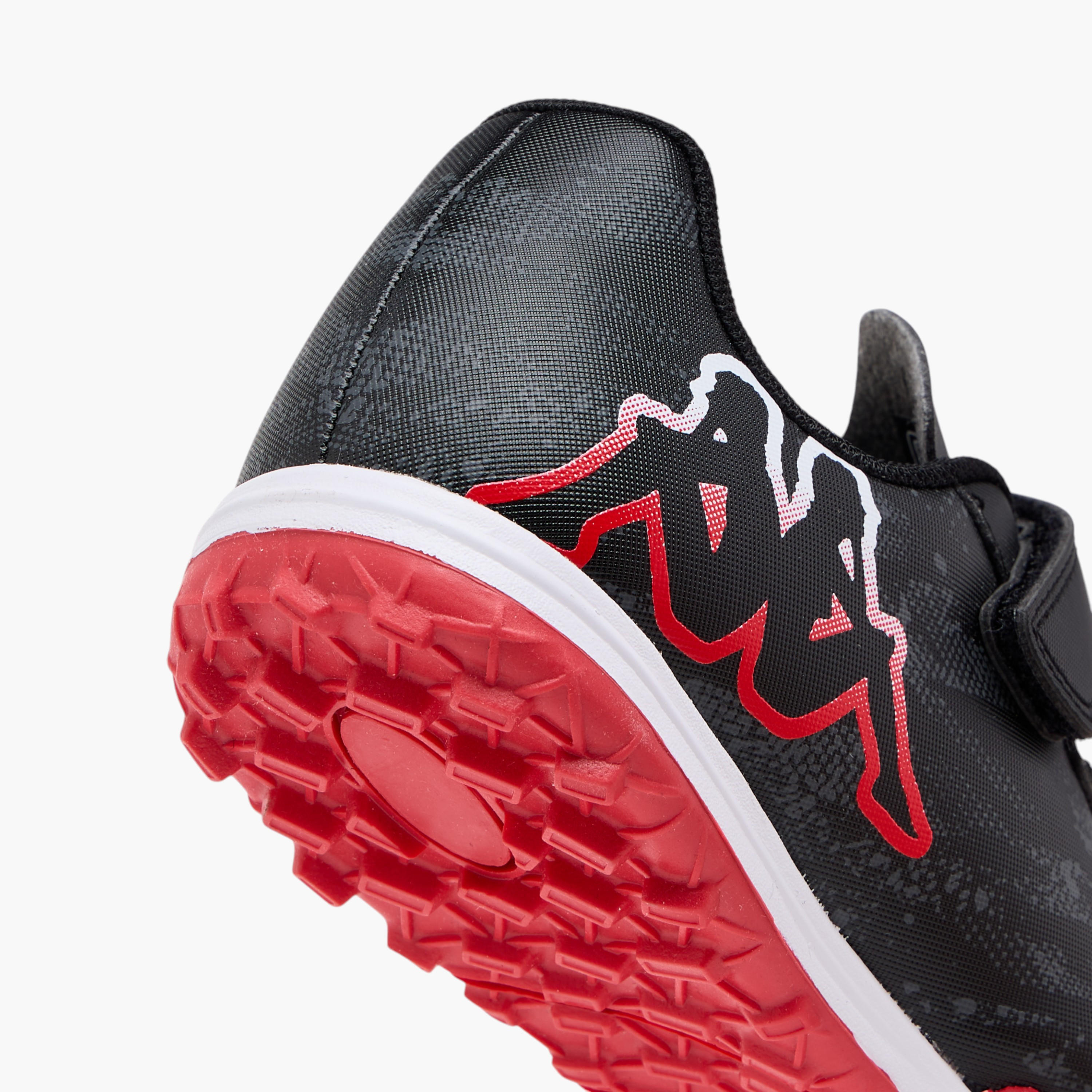 Kappa Kids Hook & Loop Durable Football Turf Shoes-sports-boys-shoes-image-5