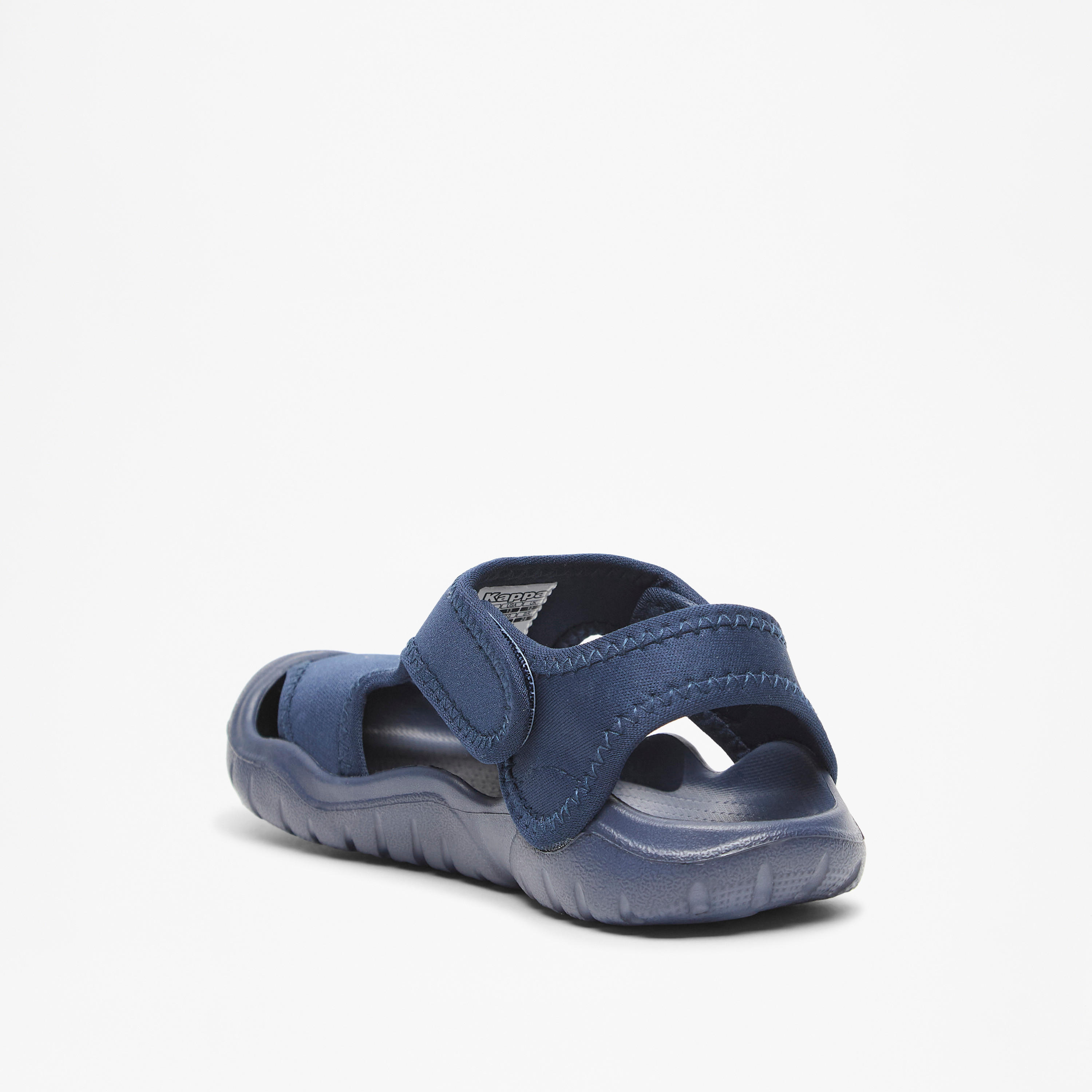 Kappa Boys' Logo Detail Floaters with Hook and Loop Closure-boys-shoes-sandals-image-2