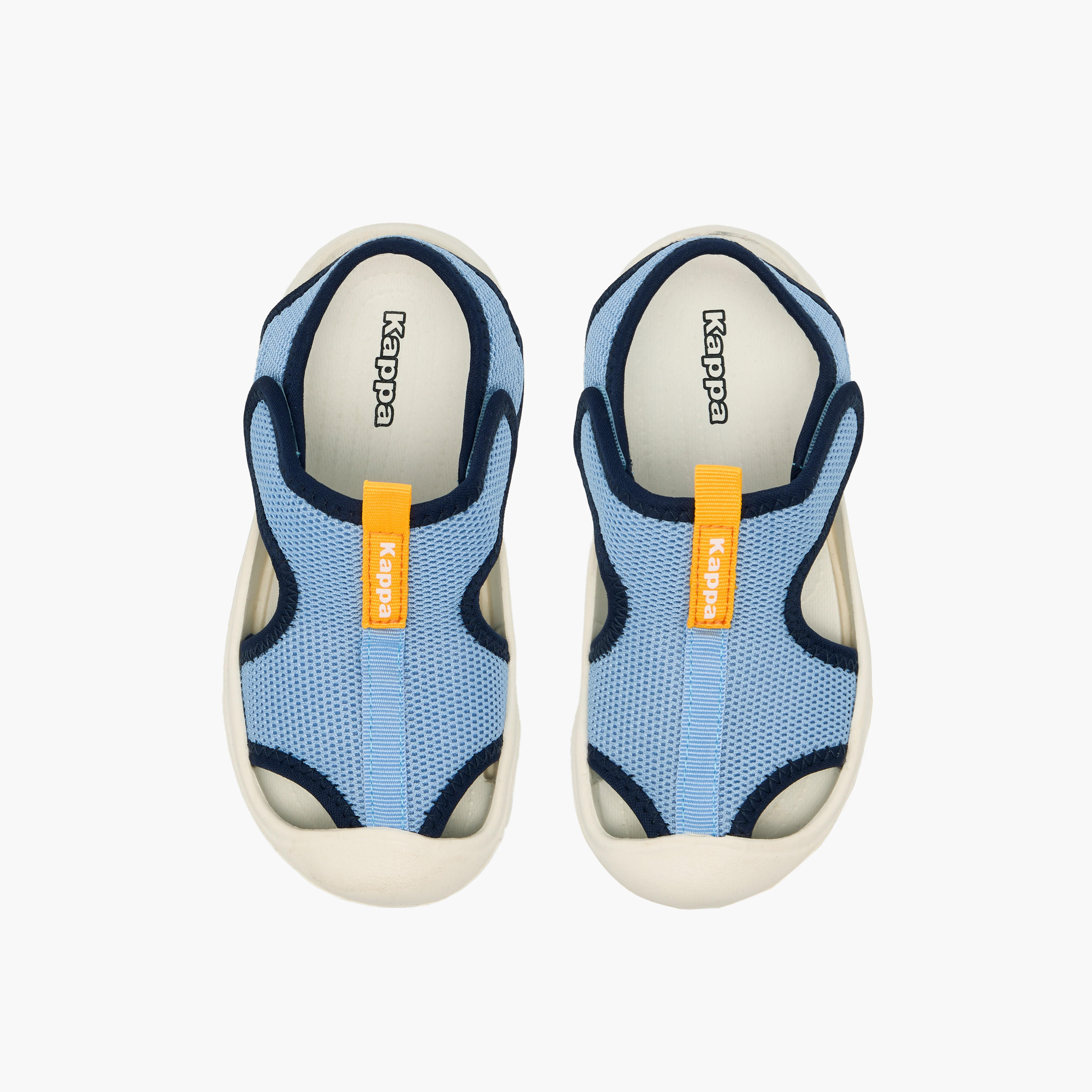 Kappa Sandals with Hook & Loop Closure, Mesh Texture-baby-boys-shoes-sandals-image-1