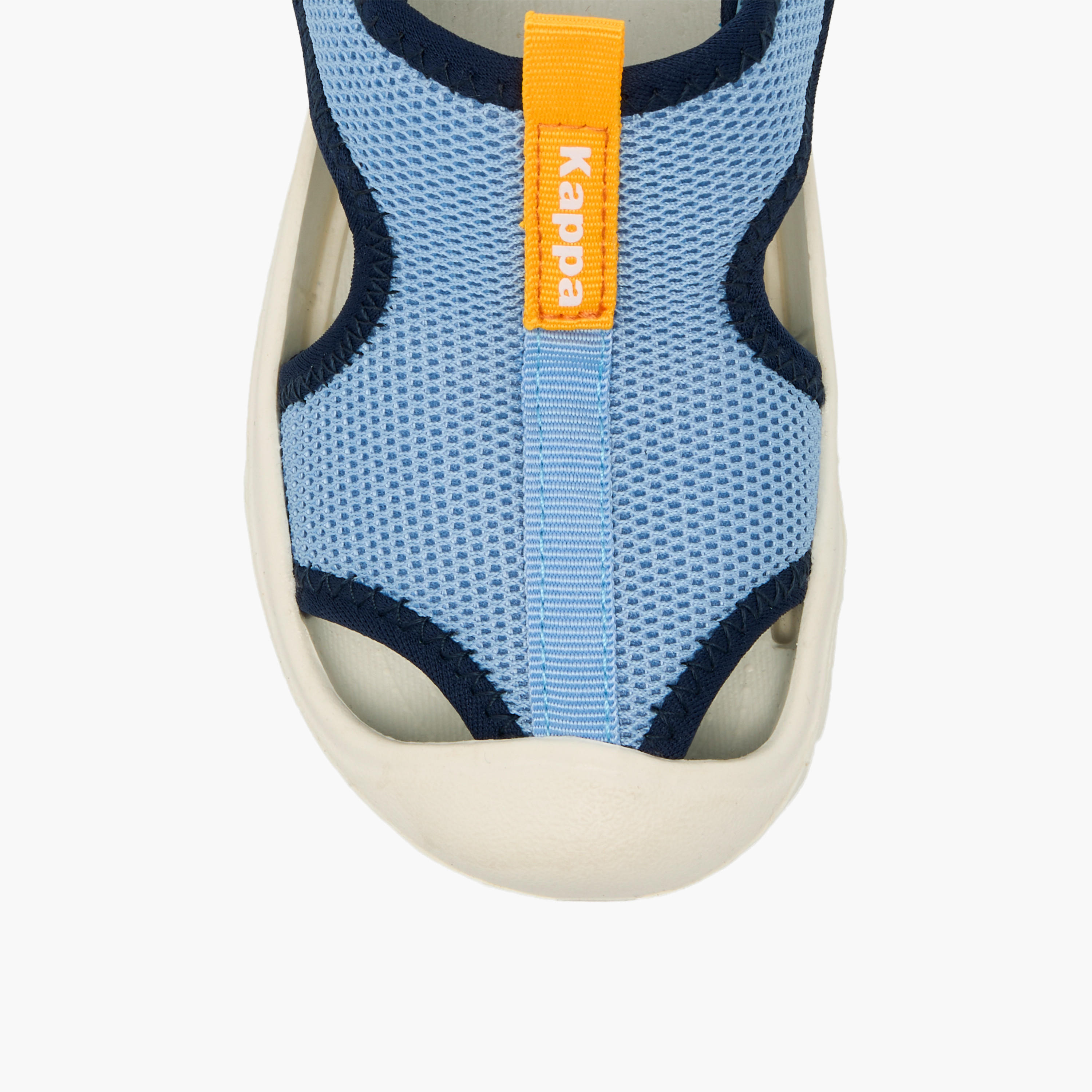 Kappa Sandals with Hook & Loop Closure, Mesh Texture-baby-boys-shoes-sandals-image-3